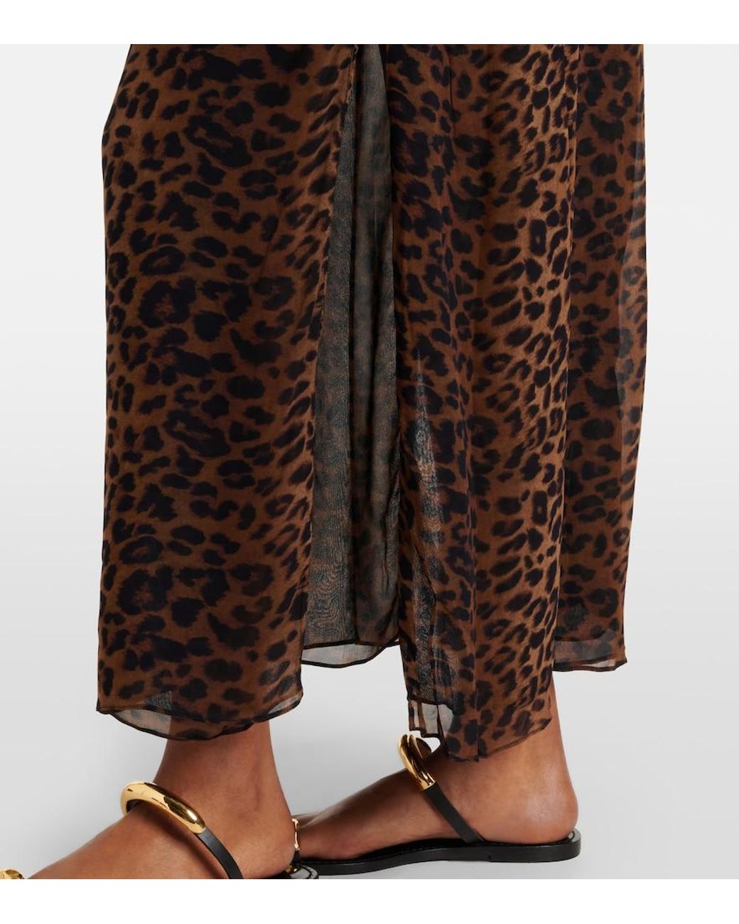 ViX Brown X Rosie Huntington-Whiteley Tammy Maxi Dress