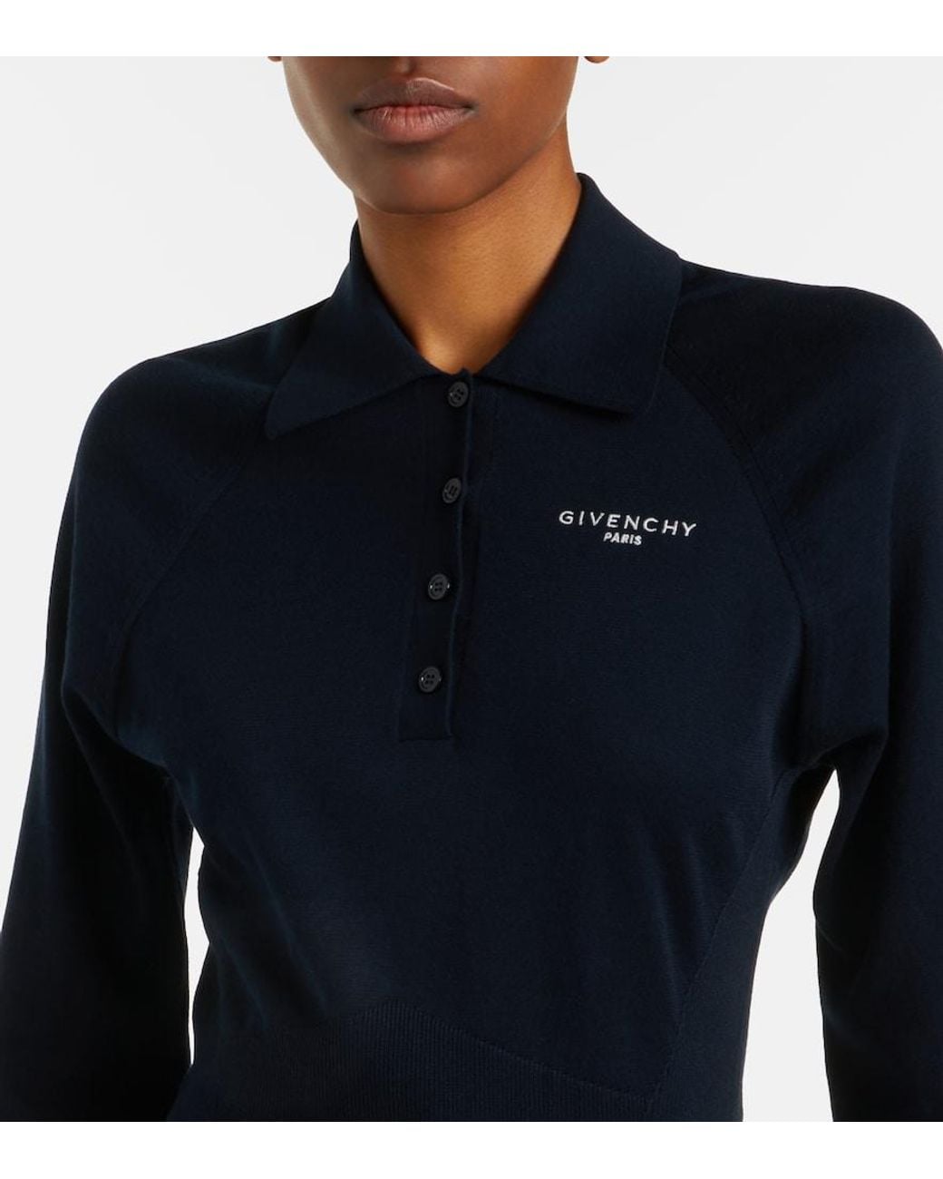 Pullover Polo di Givenchy in Blue