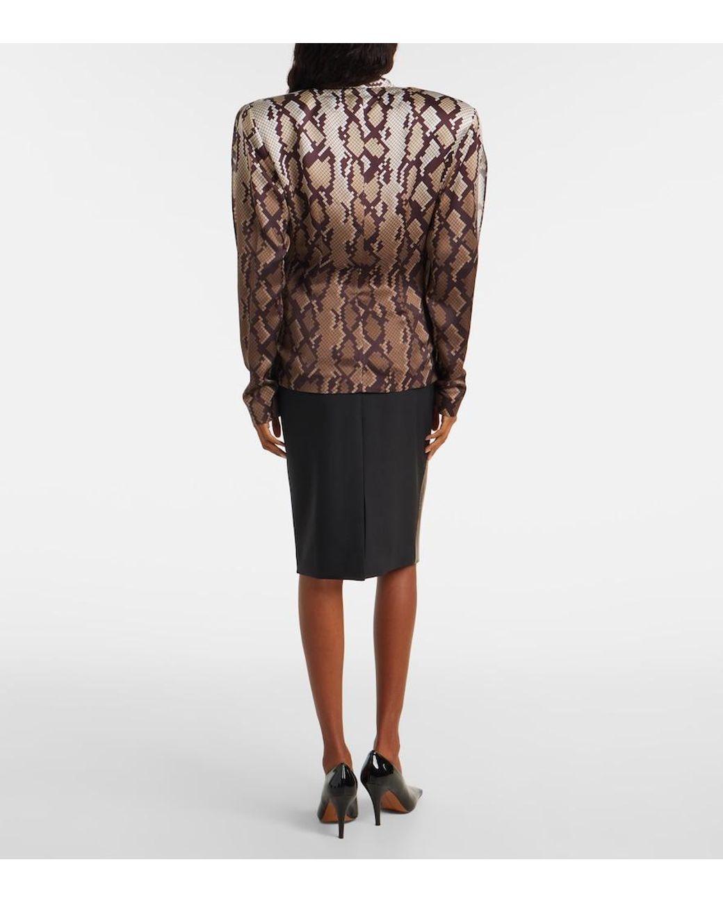 Stella McCartney Brown Printed Top