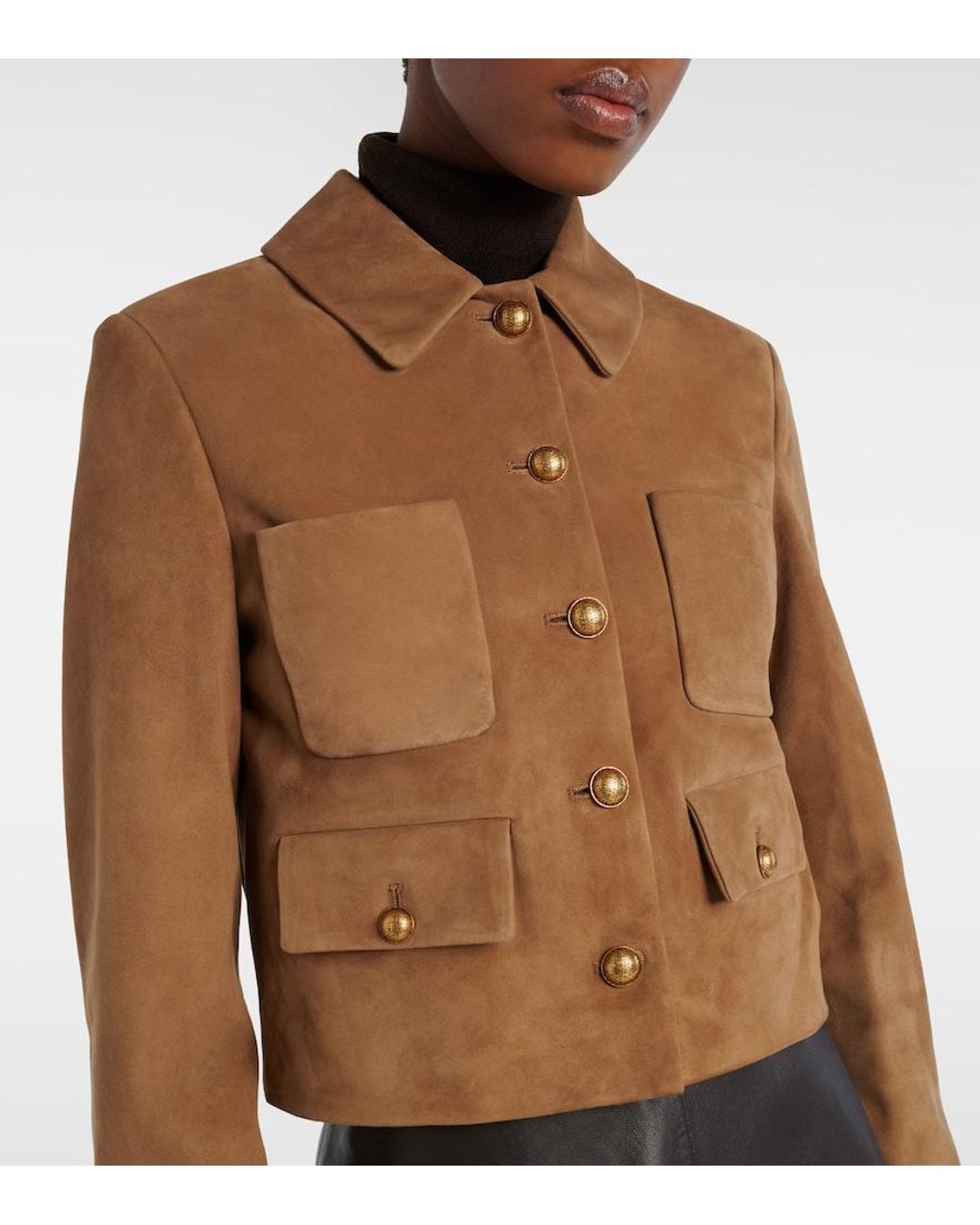Altuzarra Brown Suede Jacket