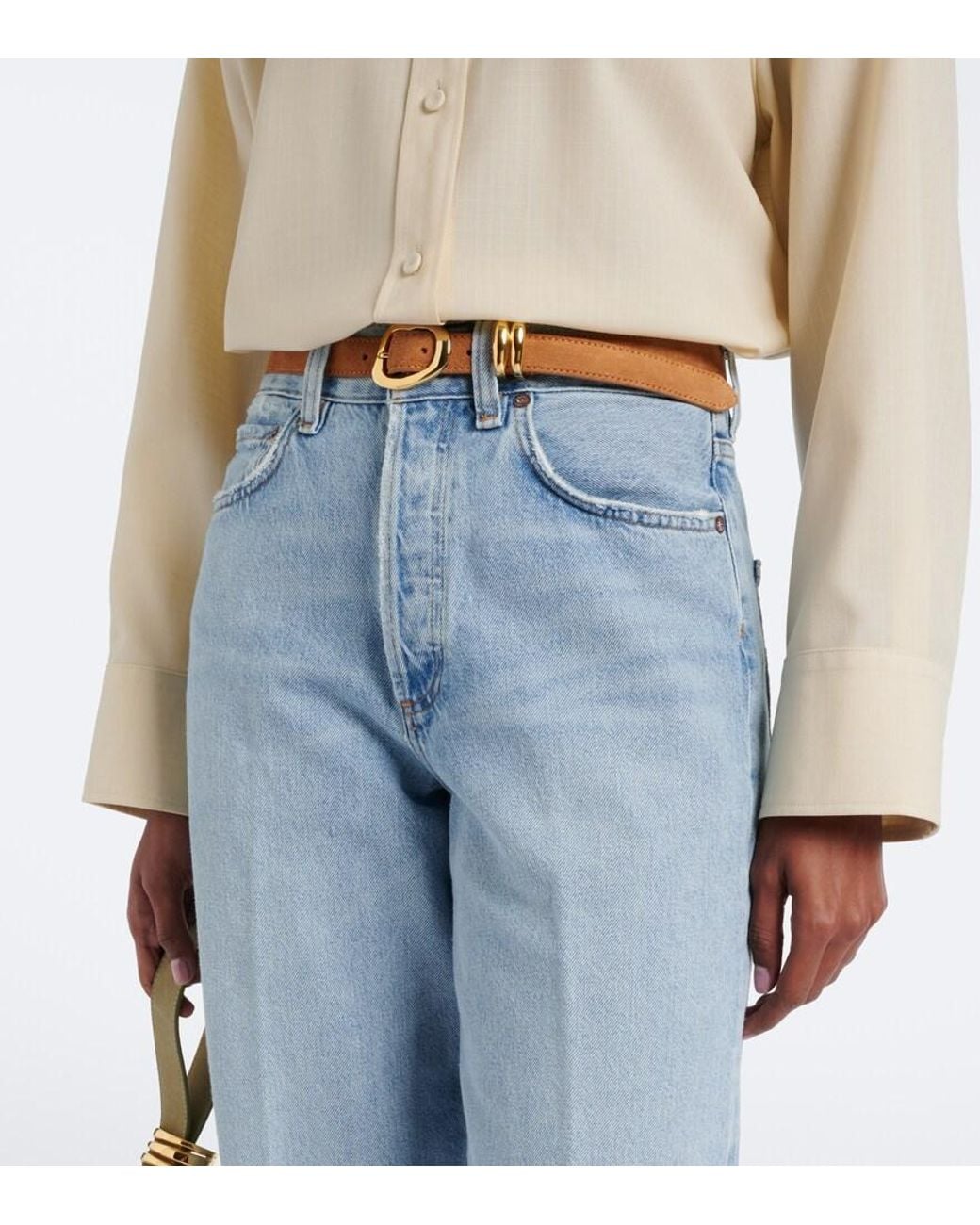 Amanu Brown Tugela Suede Belt