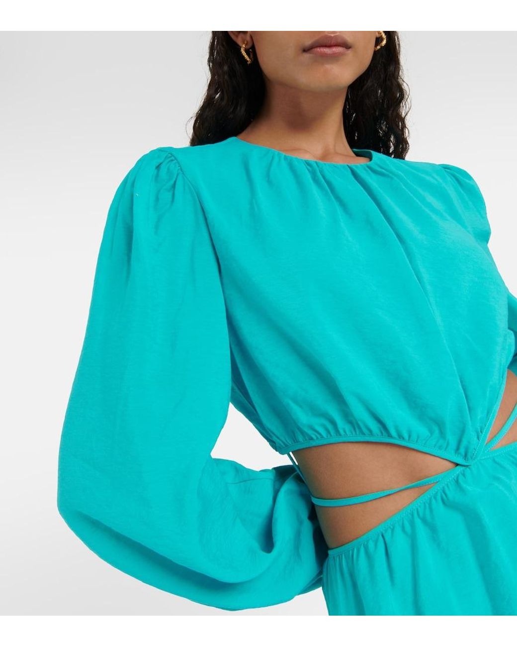 Jonathan Simkhai Blue Minikleid Issy