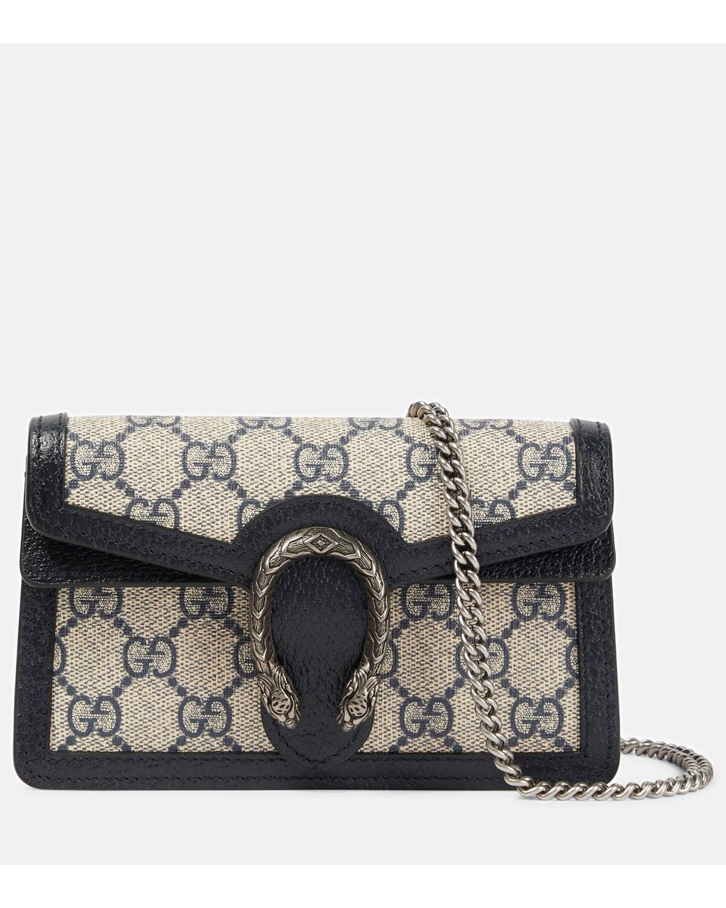 Gucci Dionysus GG Super Mini Crossbody Bag in Black Lyst