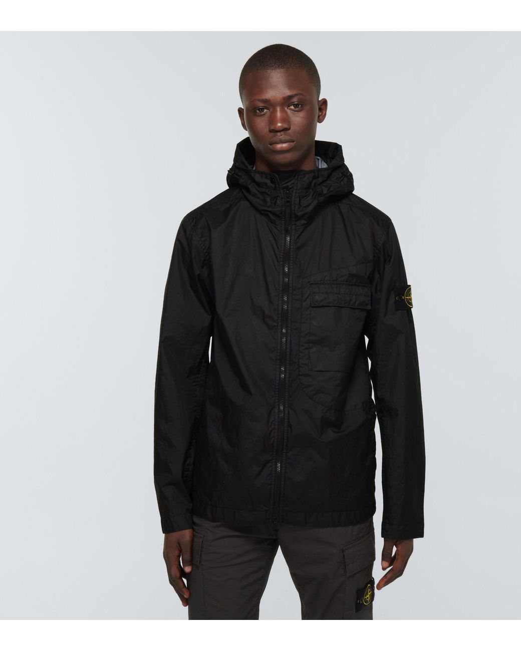 美品 STONE ISLAND MEMBRANA 3L TC Sサイズ ブラック