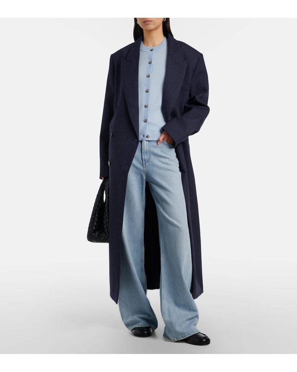 Jardin Des Orangers Blue Cashmere Cardigan
