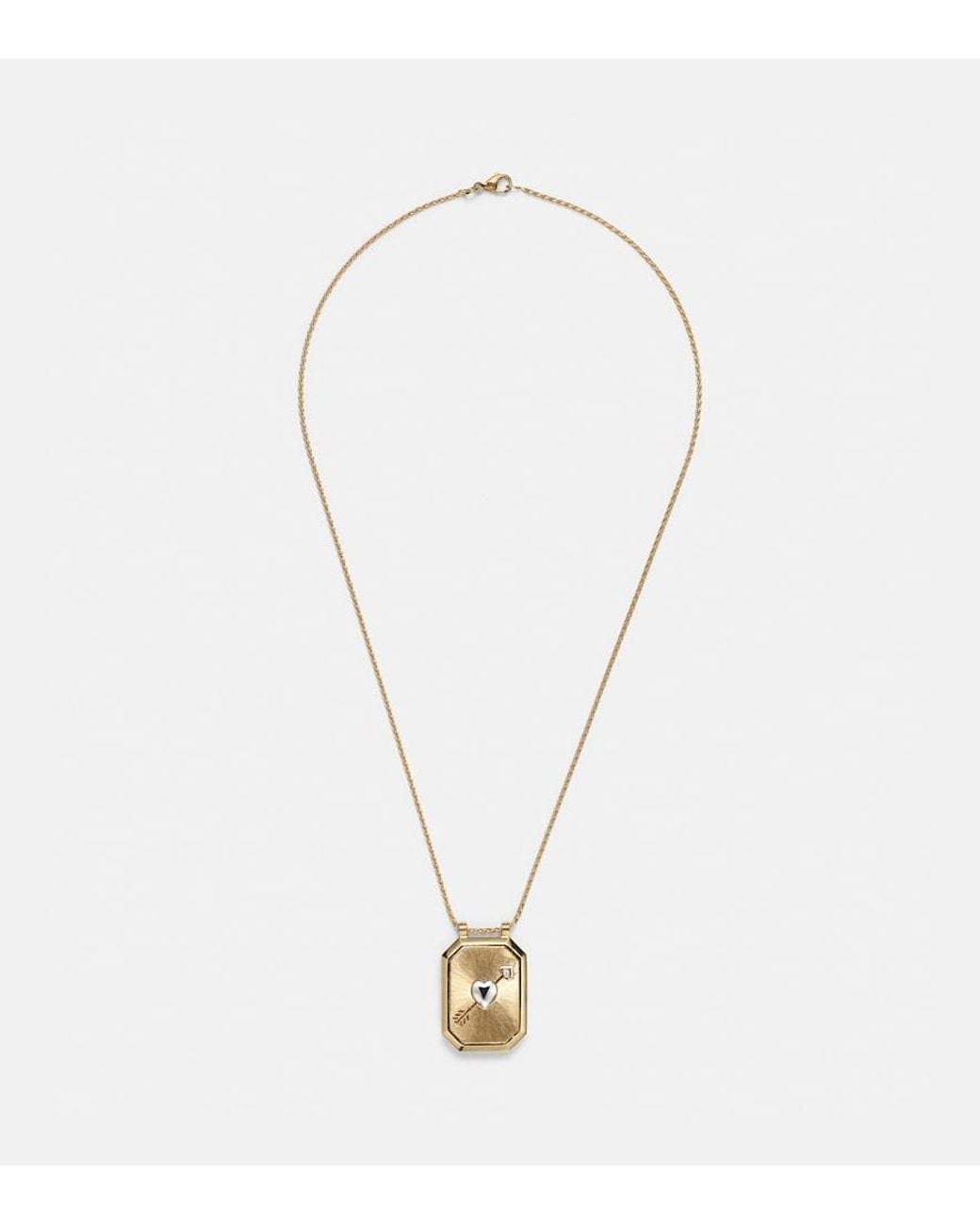 Marie Lichtenberg Metallic Cour Perce 18Kt And Necklace With Diamond
