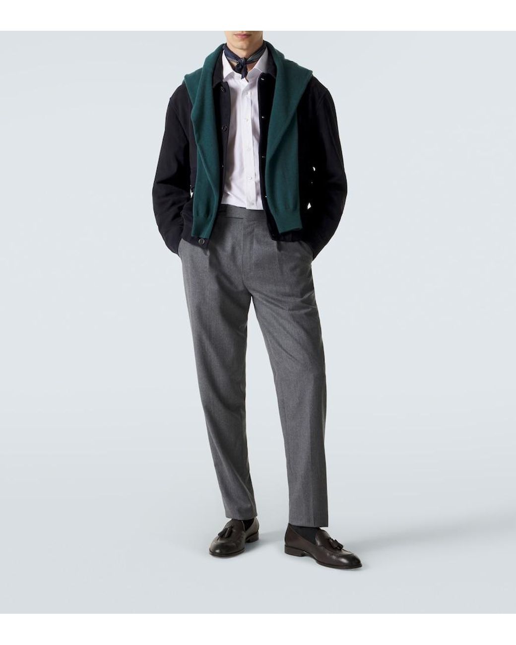 Ralph Lauren White Cotton Shirt for men