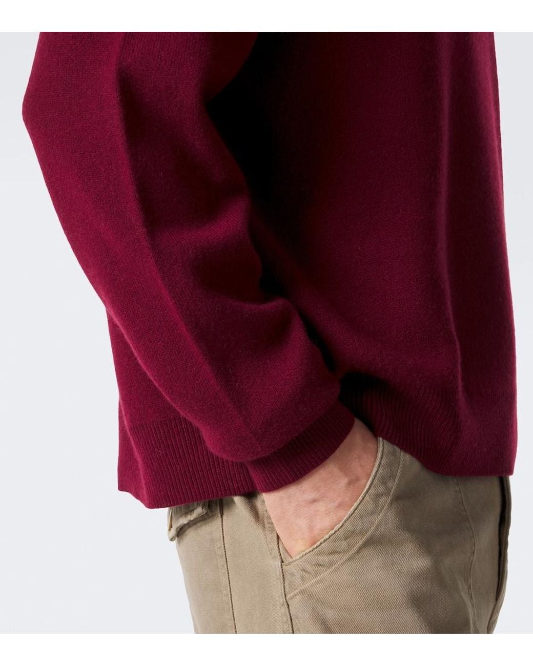 Pullover di Acne in Red da Uomo