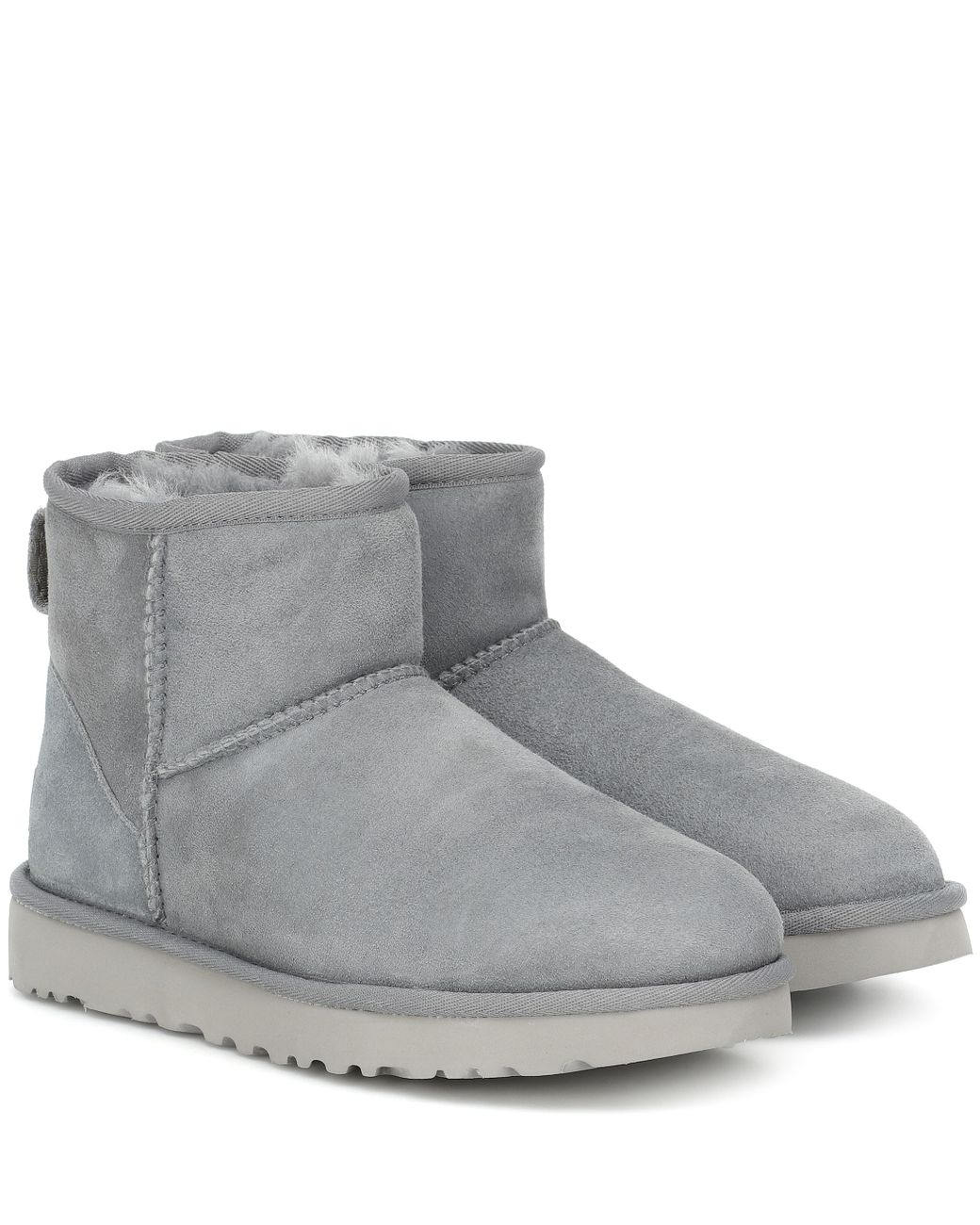 light grey mini ugg