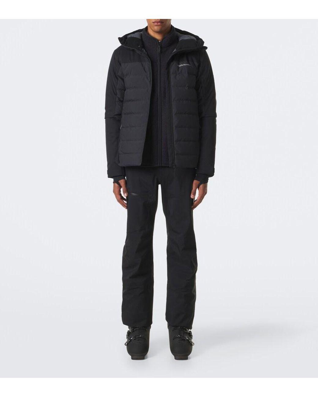 Peak Performance Black Wildrush Teddy Jacket for men