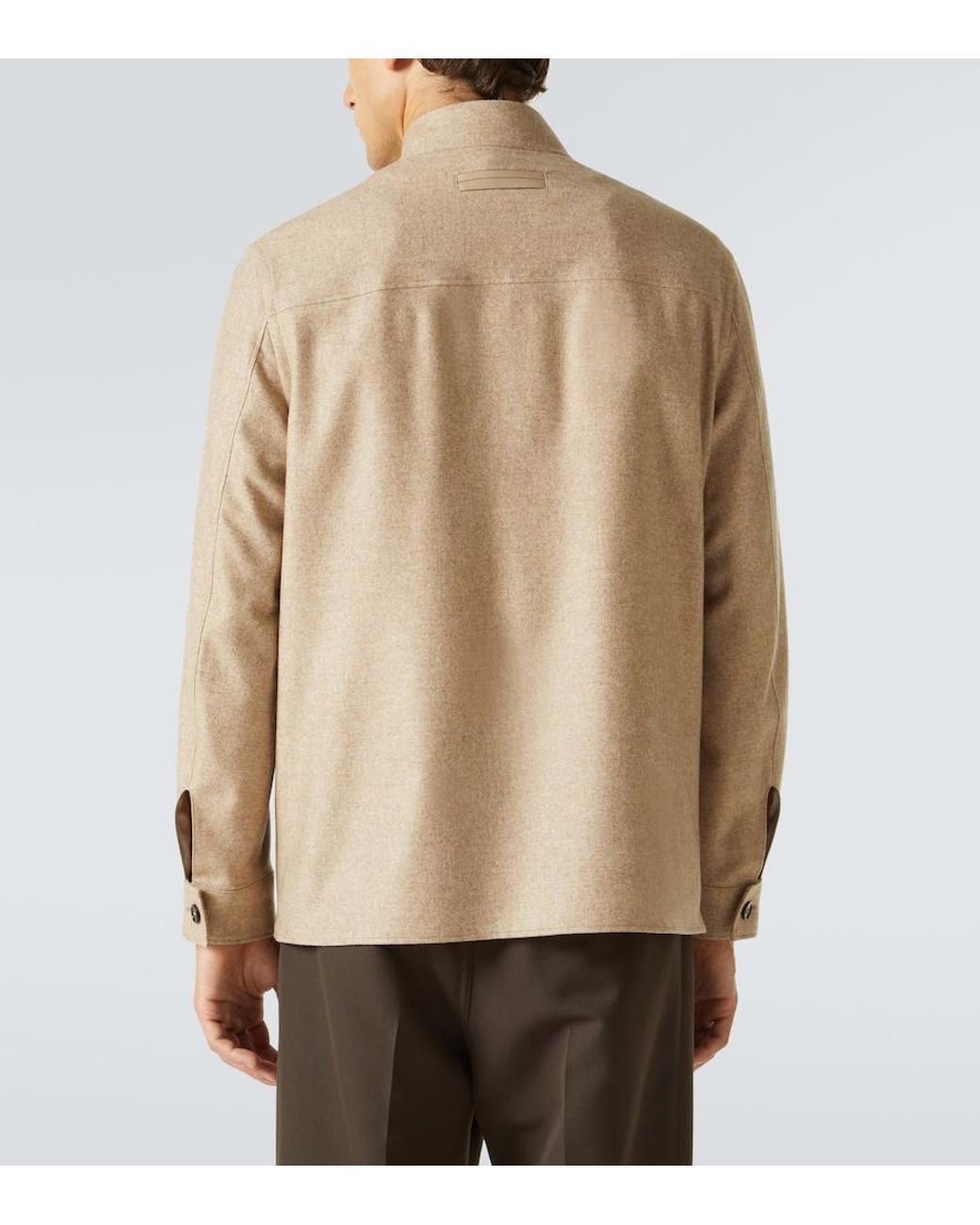 Zegna Natural Cashmere Jacket for men