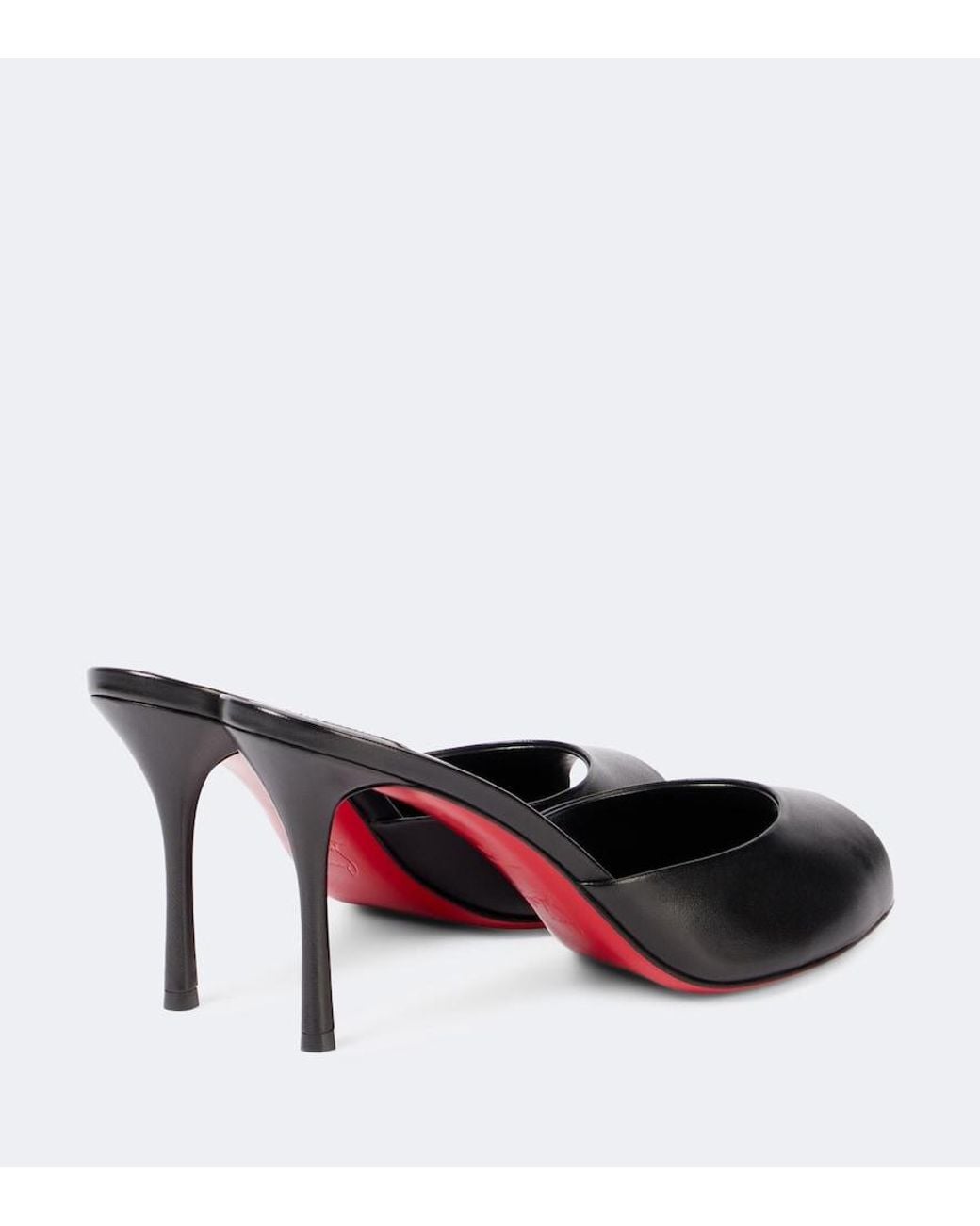 Christian Louboutin Black Me Dolly 100 Patent Sandal