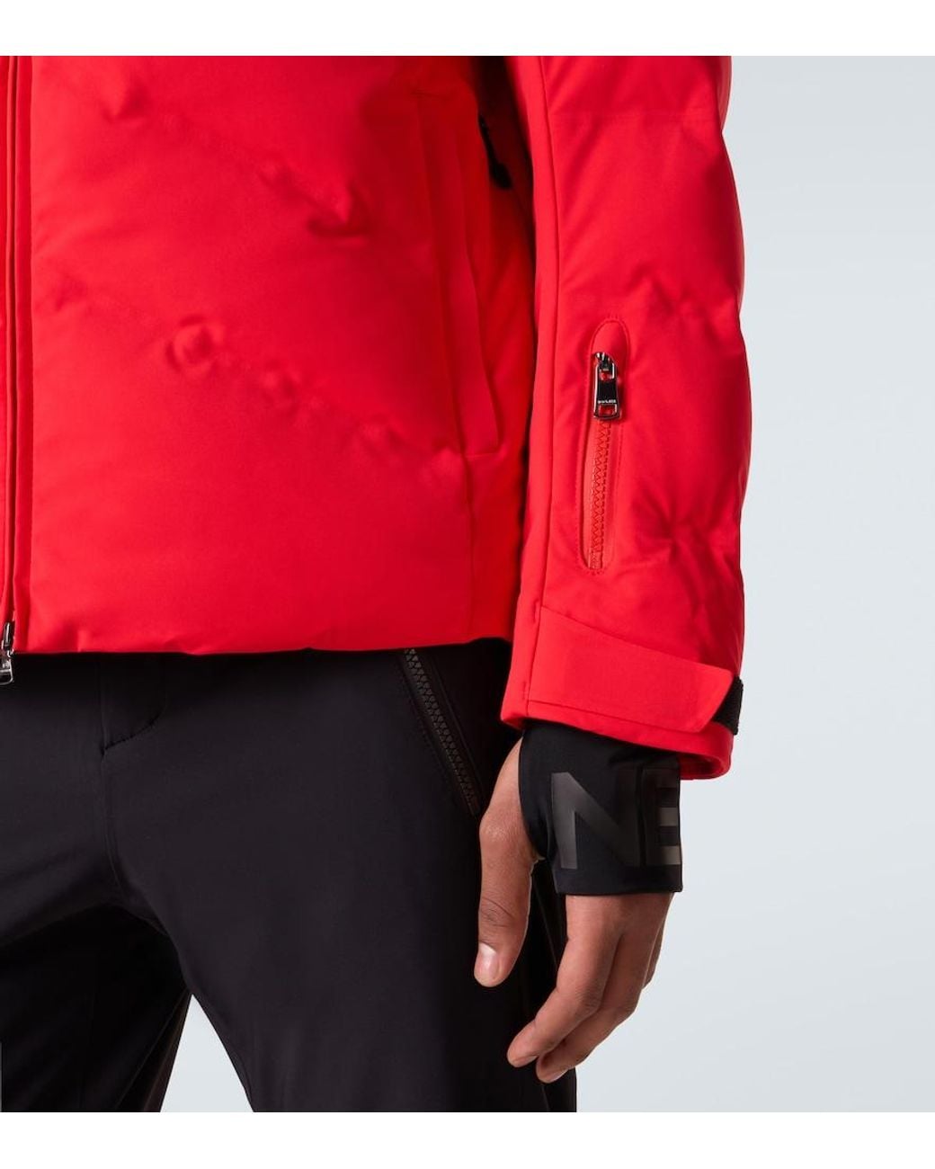 Bogner Red Jervis-D Hooded Down Ski Jacket for men