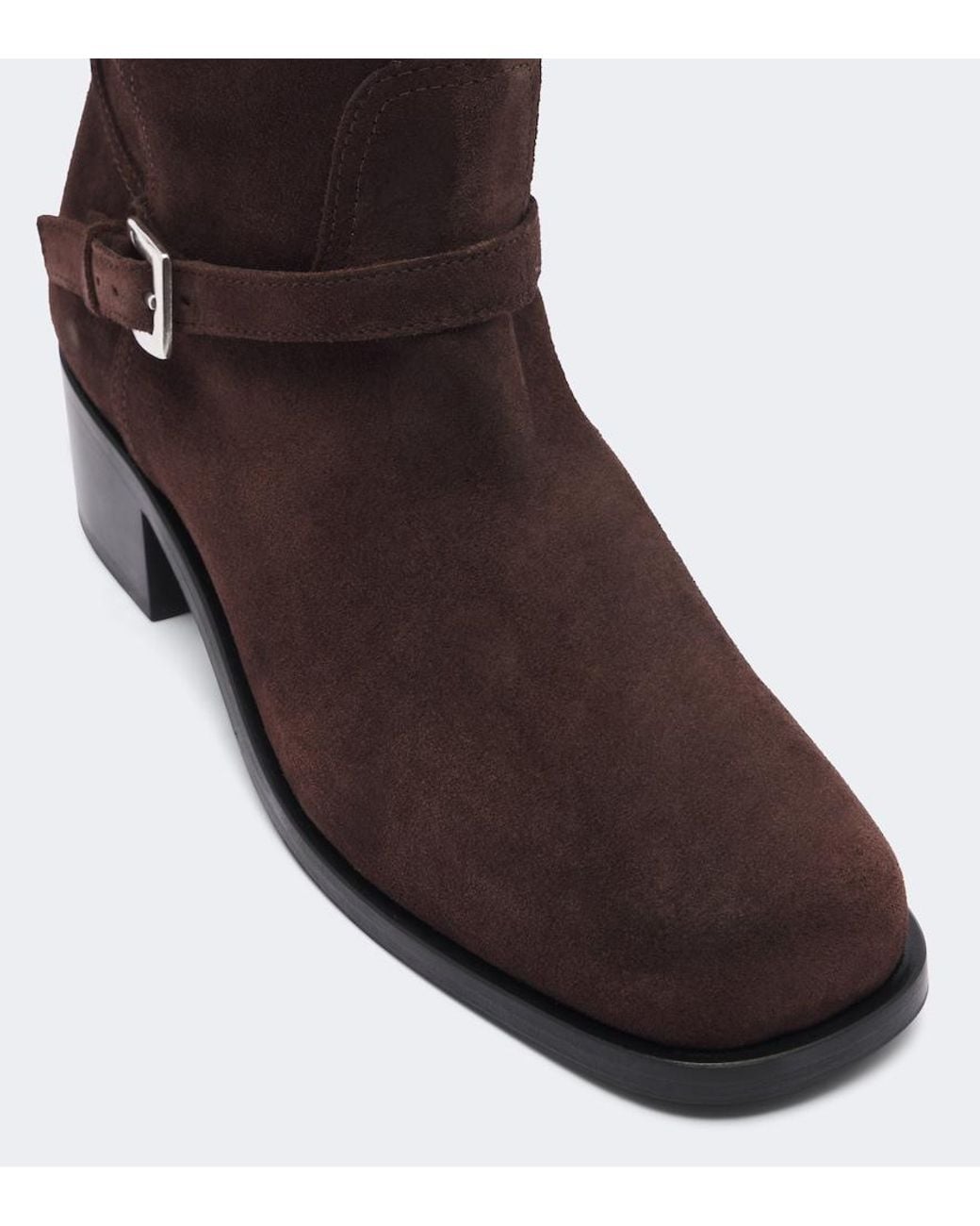 Staud Brown Brooklyn Suede Knee-Height Boots