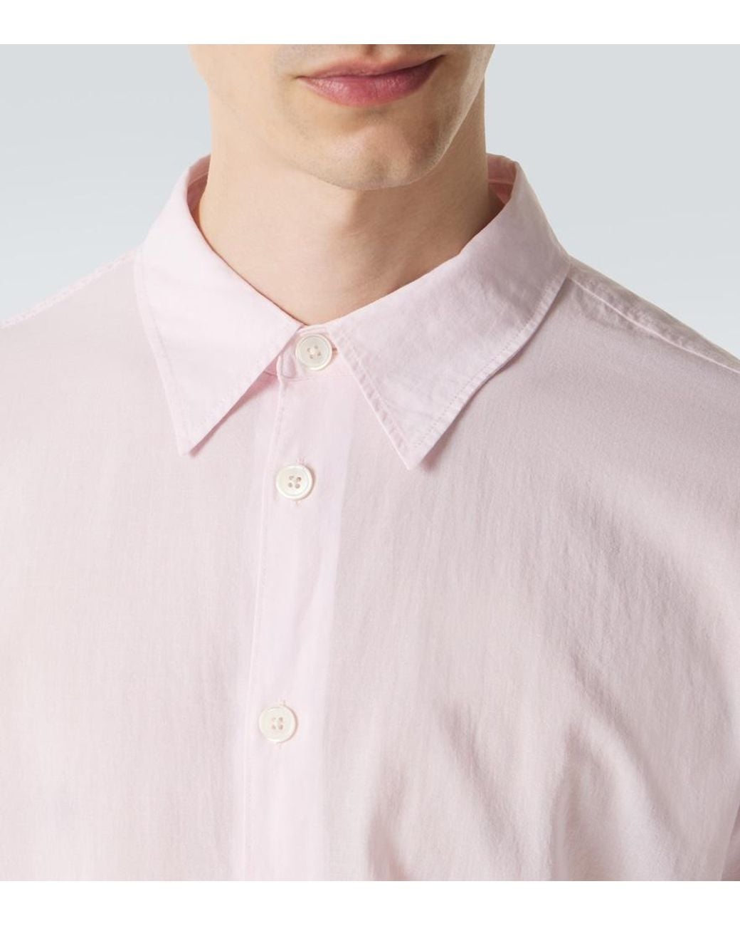 Camisa Beyond De Algodon Our Legacy de hombre de color Pink