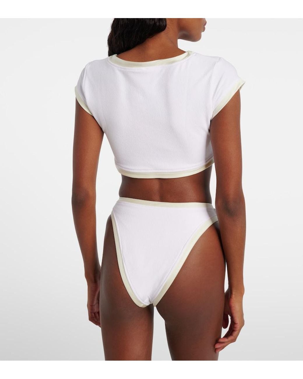 SAME White Grace Bikini Bottoms