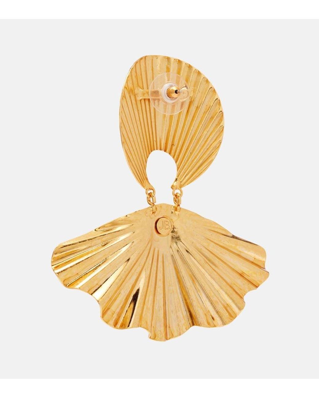 Jennifer Behr Metallic Nerissa-Plated Drop Earrings