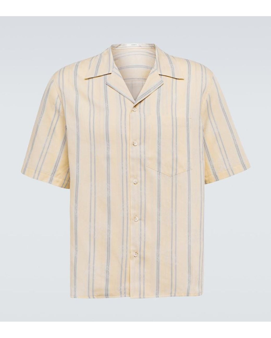Commas Natural Floral Jacquard Shirt for men