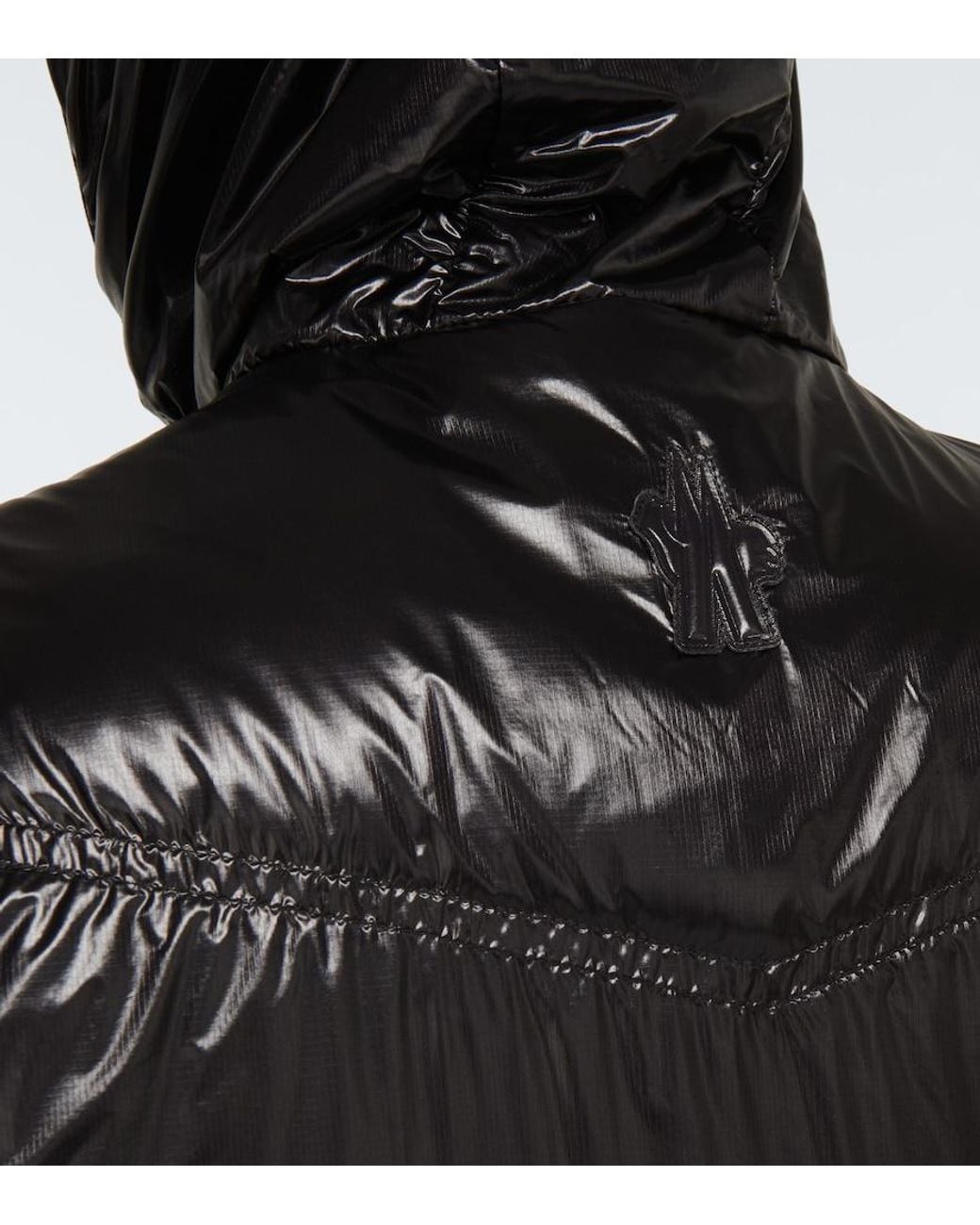Moncler Black Salantin Technical Vest for men