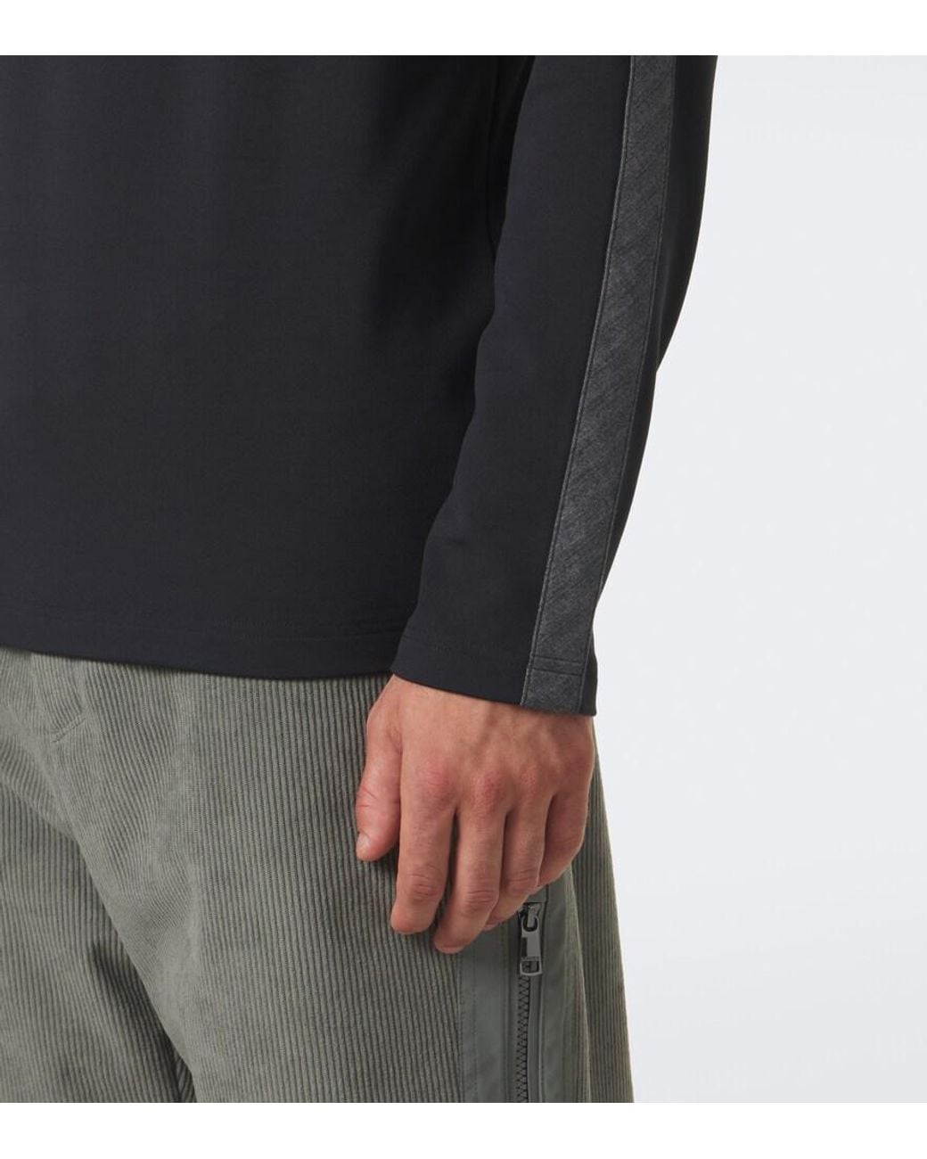 Bogner Blue Eliot Printed Ski Top for men