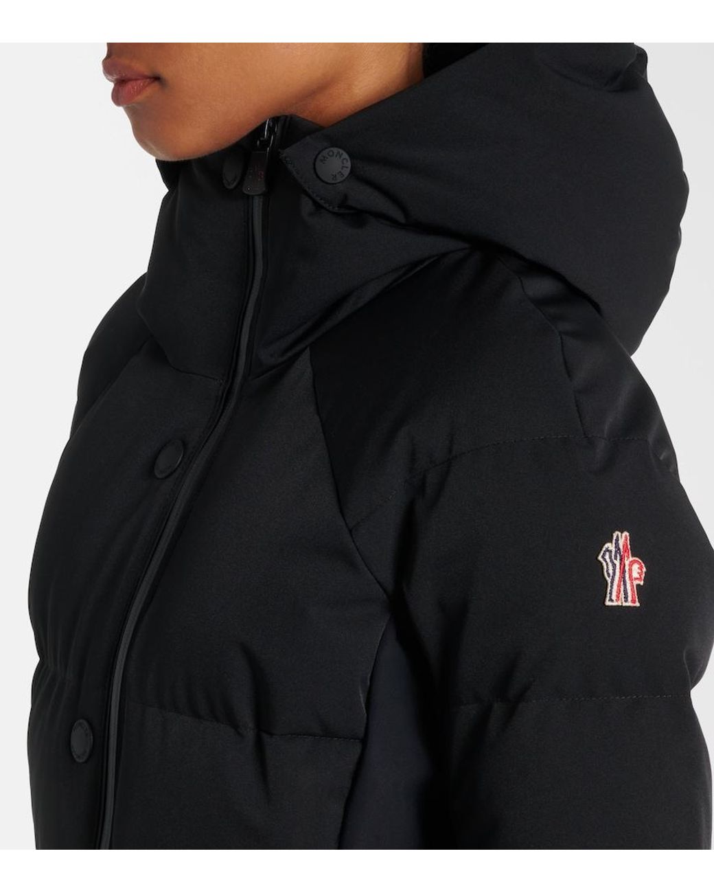 Moncler Black Guyane Down Ski Jacket