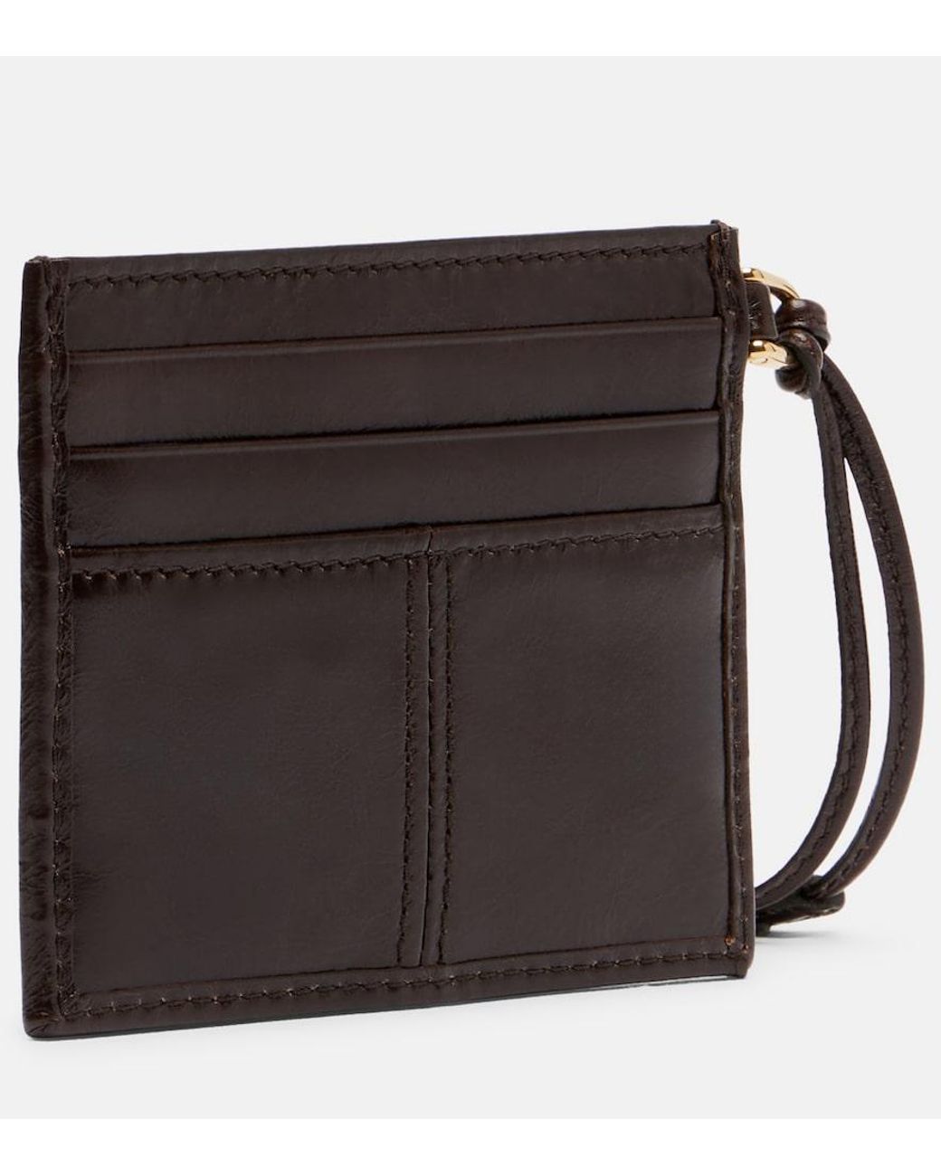 Prada Black Leather Card Holder