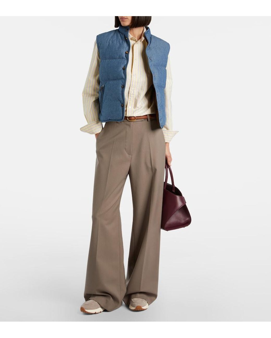 Baskets Runner En Daim Tod's en coloris White