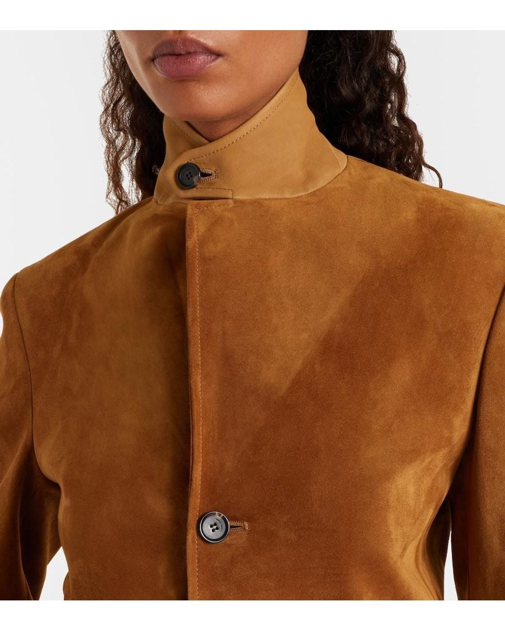 Loro Piana Brown Suede Blazer