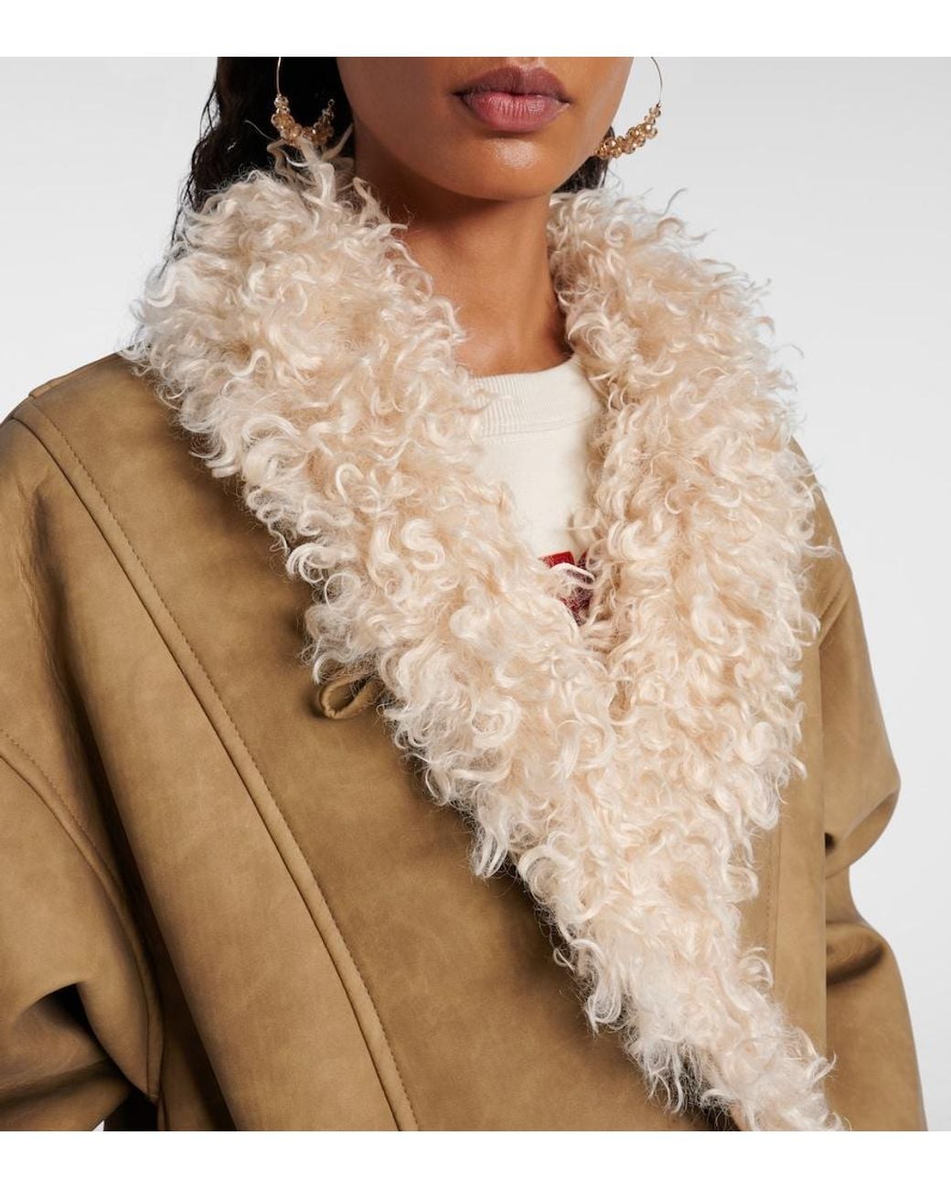 Abrigo Clea Isabel Marant de color Brown
