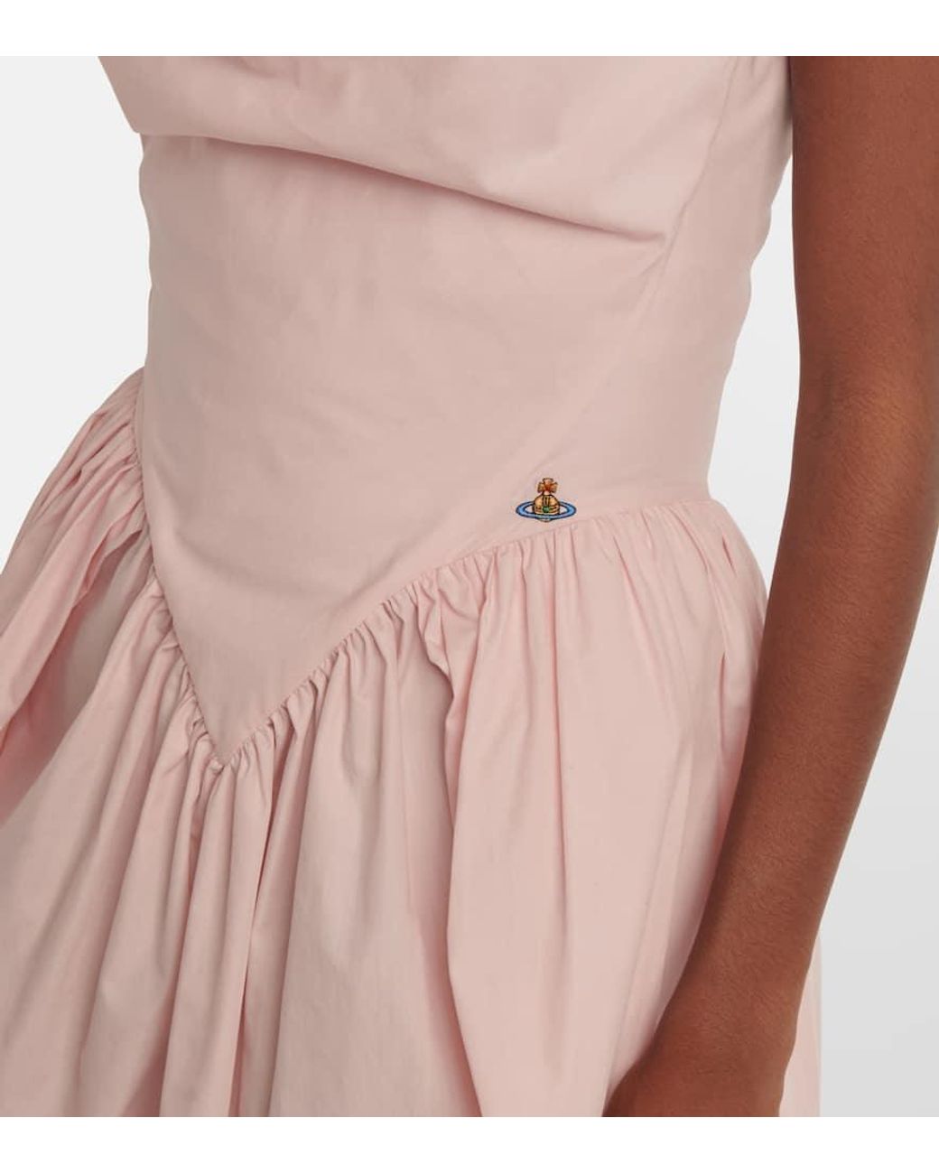 vivienne westwood sunday draped satin corset dress Vivienne Westwood Mini Sunday Draped Corset Dress in Black