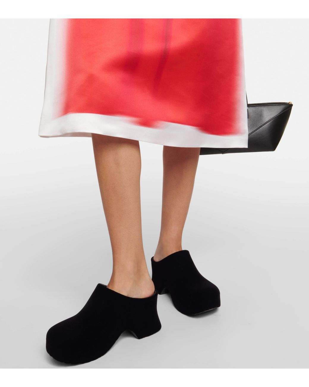 Loewe Terra Foam Clogs in Black | Lyst UK