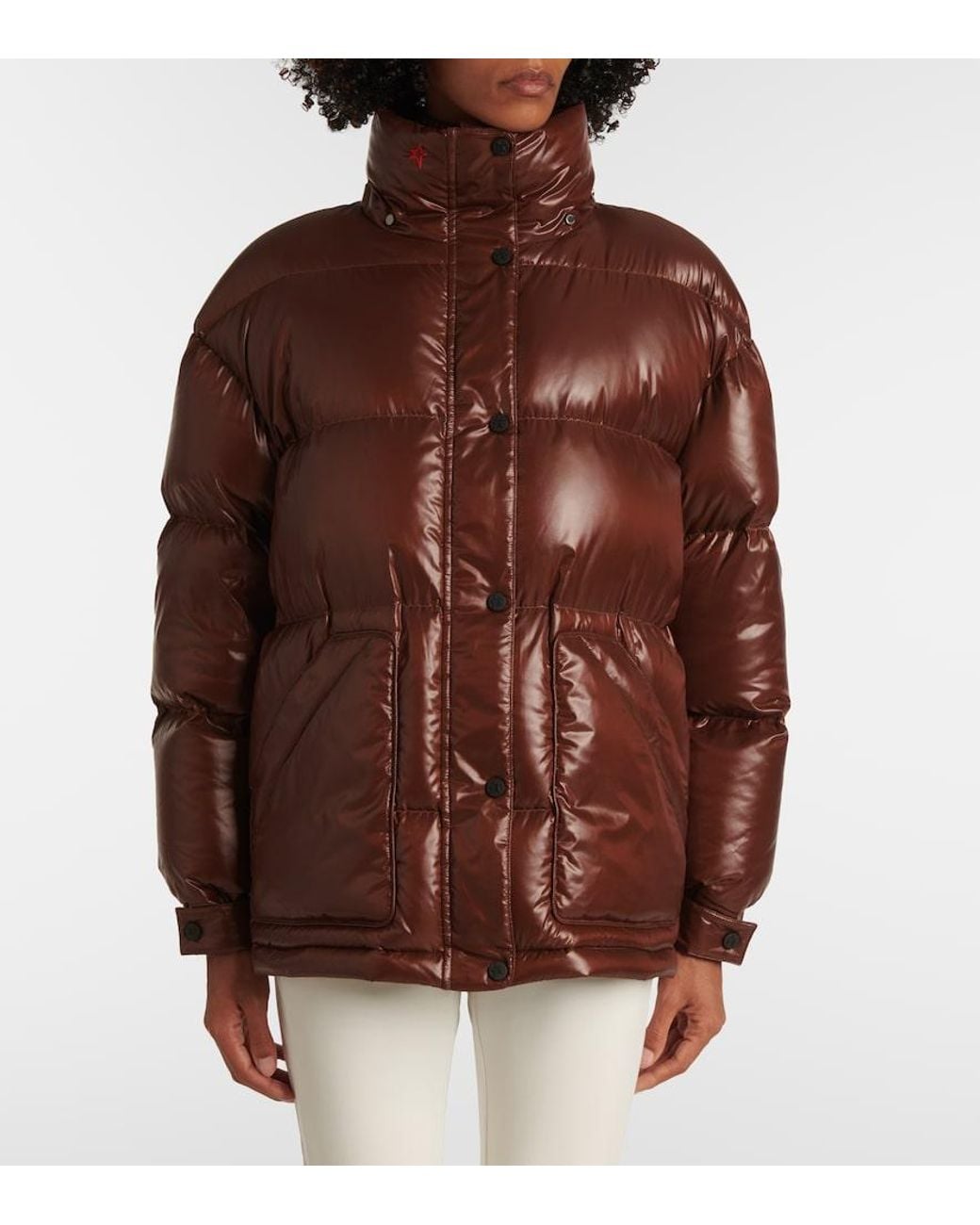 Perfect Moment Brown Maya Down Ski Jacket