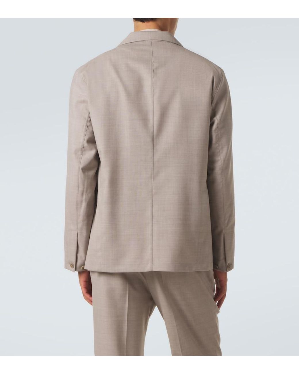 STÒFFA Natural Wool Blazer for men