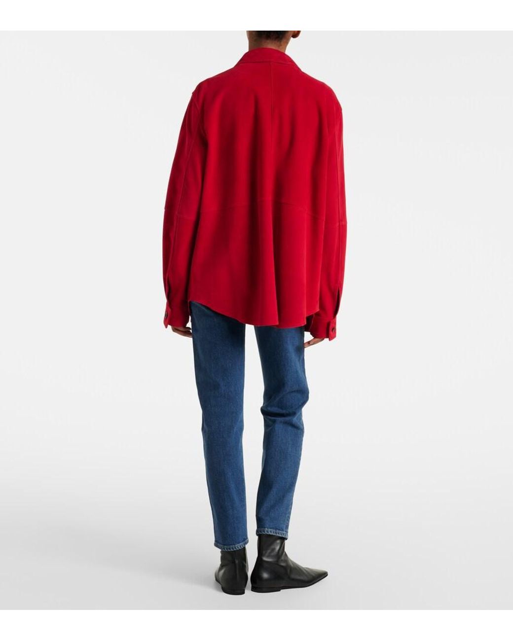 SLVRLAKE Denim Blue Virginia Straight Jeans