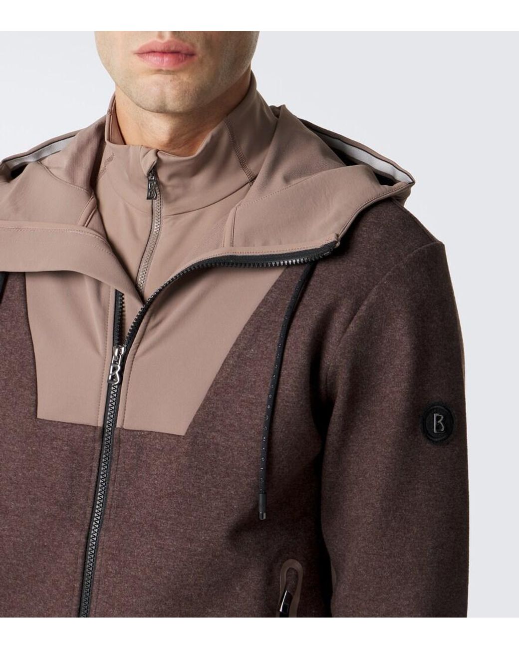 Bogner Brown Jannis Ski Jacket for men