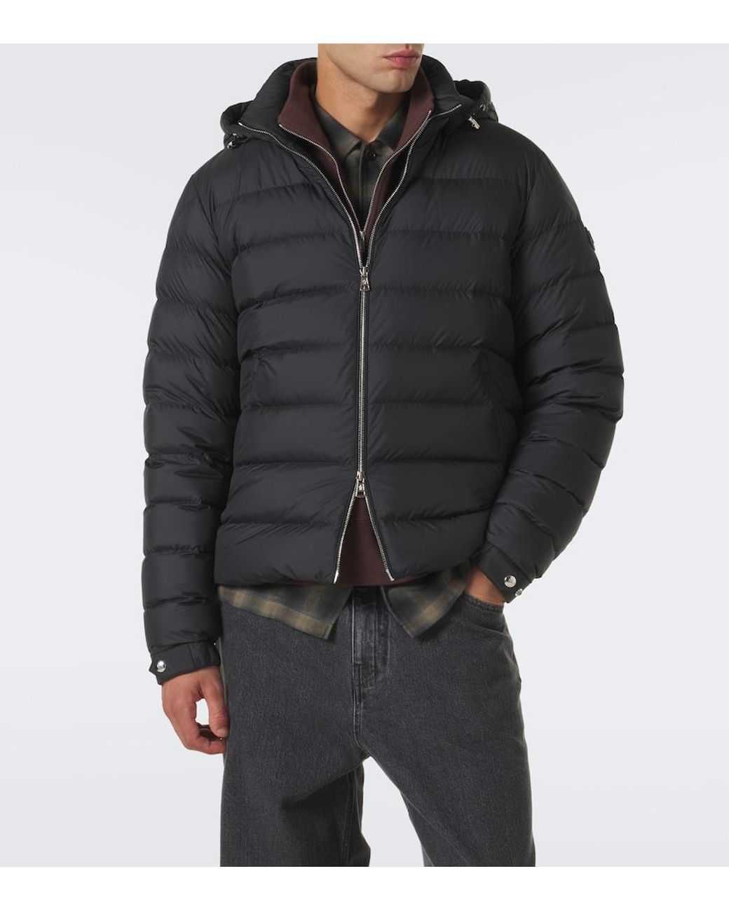 Moncler Black Arneb Down Jacket for men