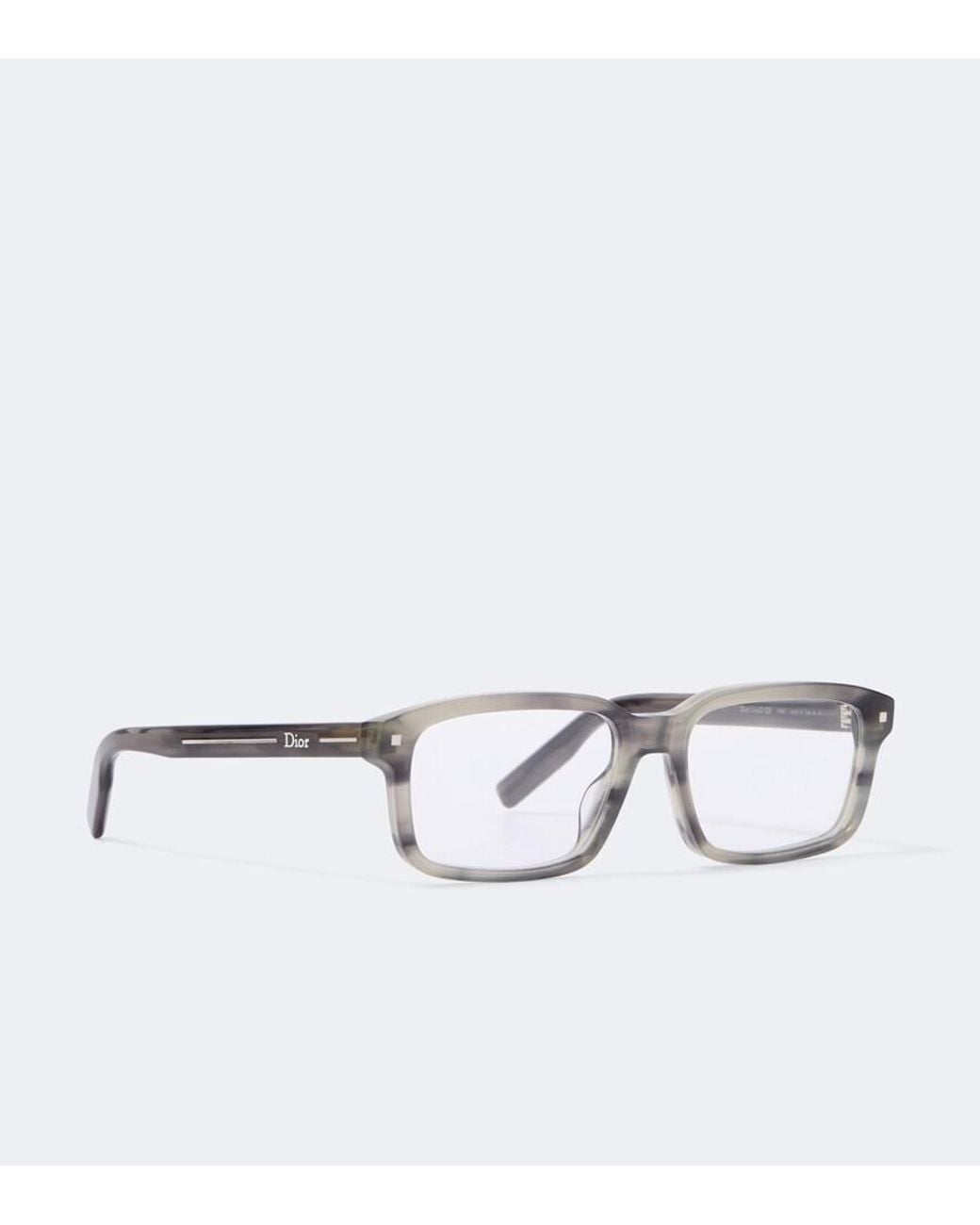 Dior Metallic Dior Line S2I Rectangular Glasses for men