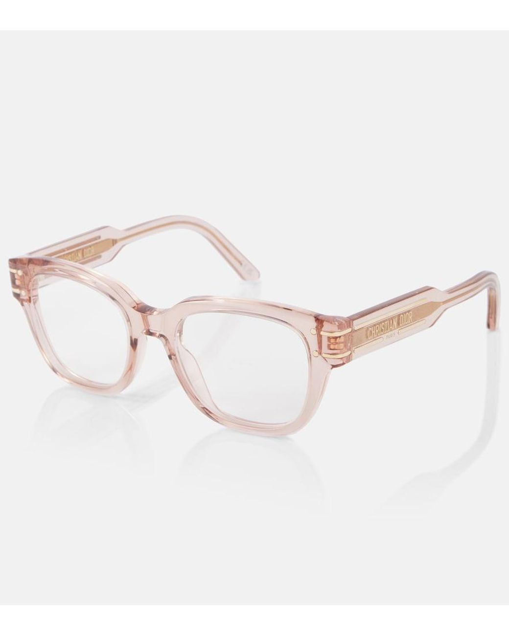 Dior Natural Diorsignatureo S6I Rectangular Glasses