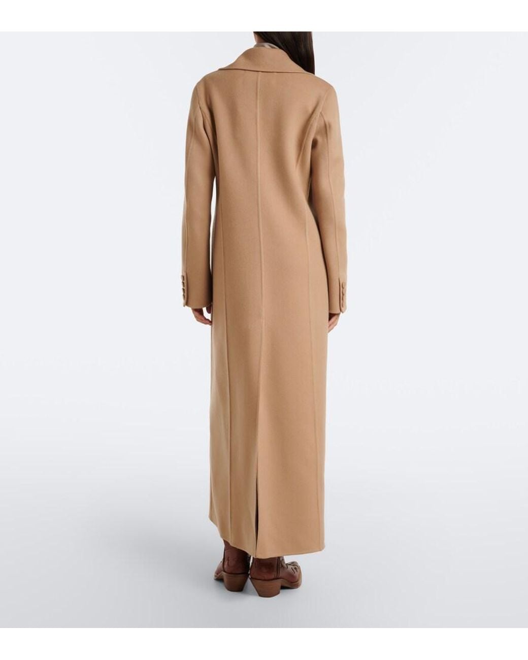 Gabriela Hearst Natural Dee Cashmere Coat