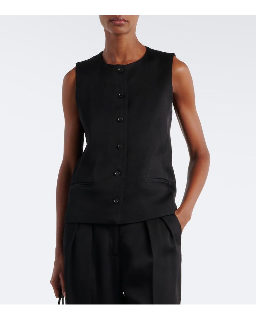 Loulou de Saison Black Jane Vest