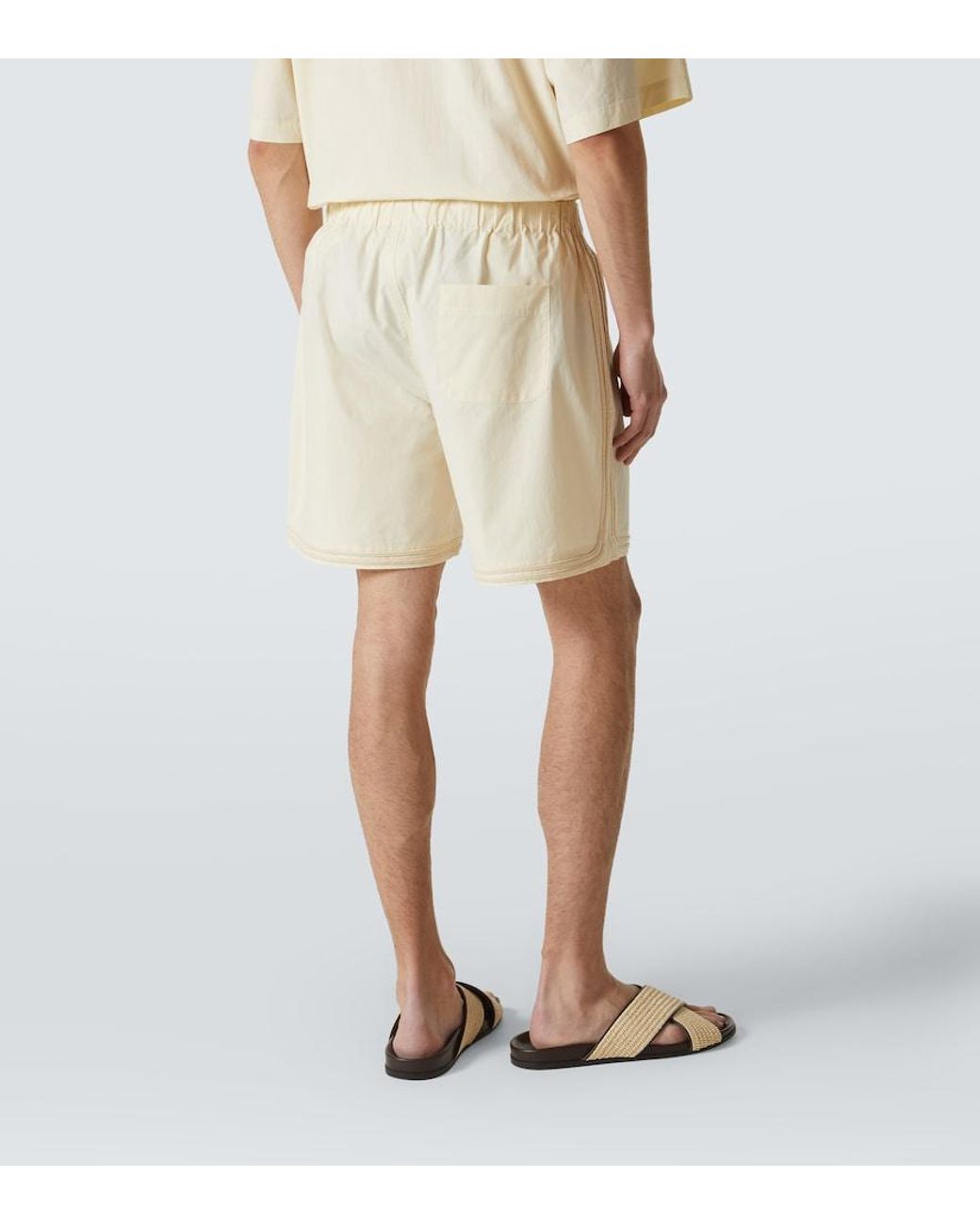 Shorts di Commas in Natural da Uomo