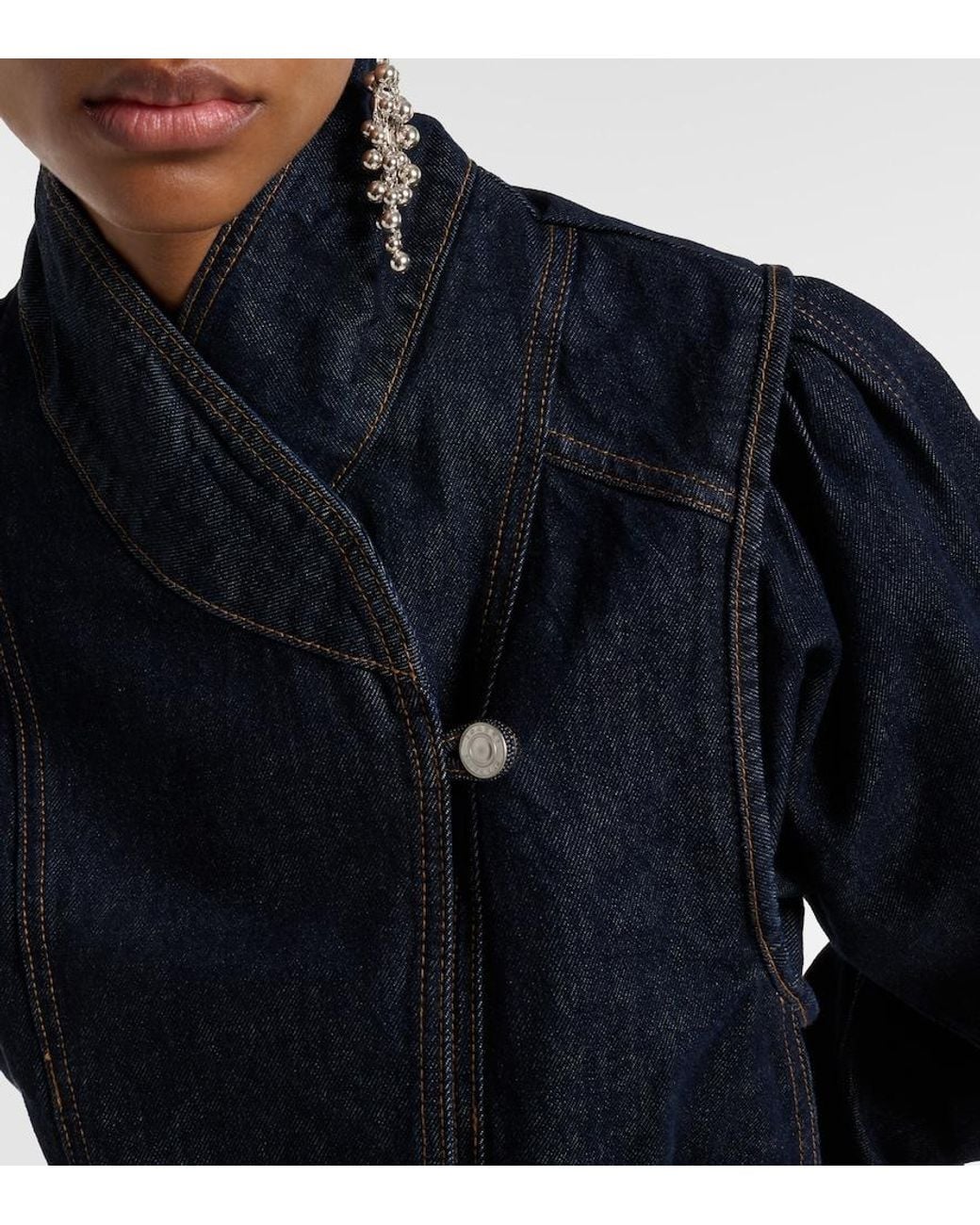 Isabel Marant Blue Dolie Denim Jacket