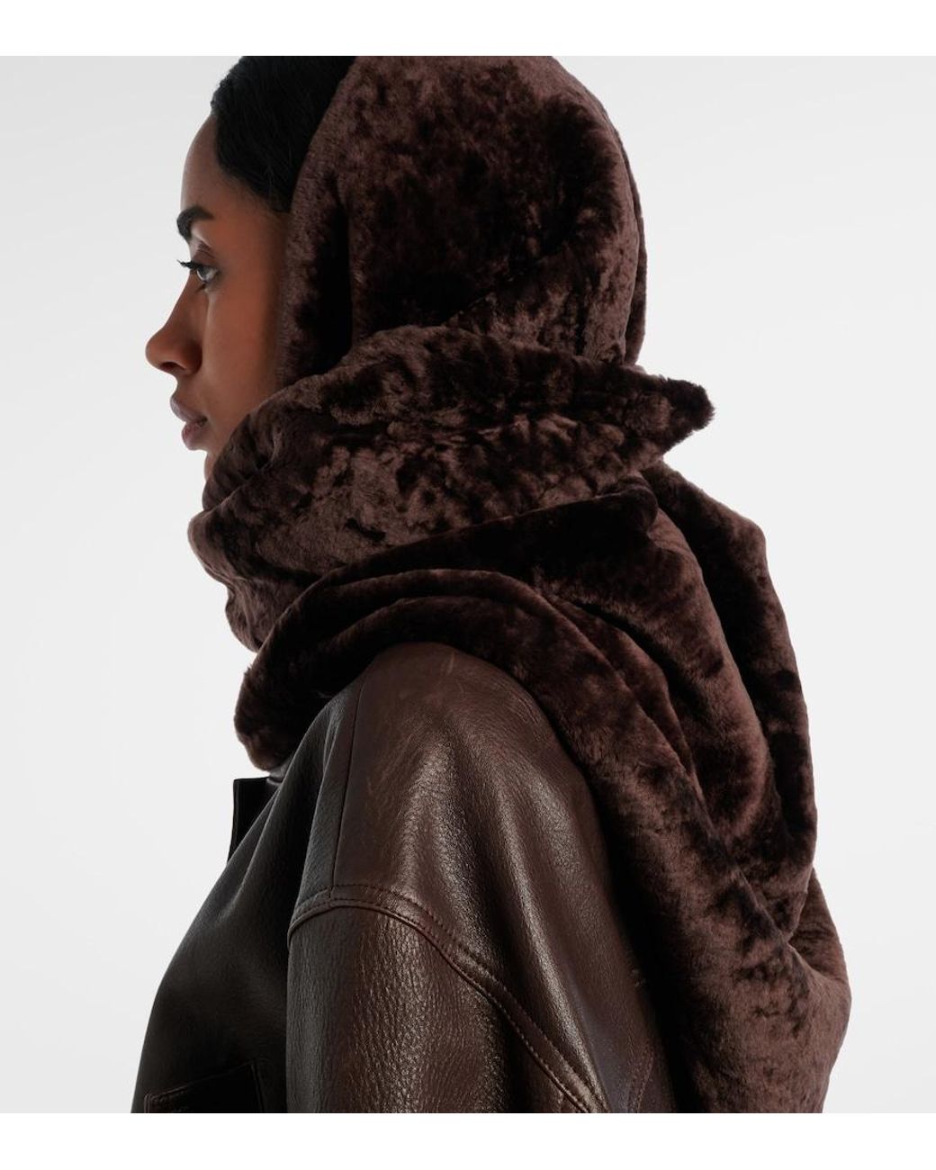 Sciarpa di Nour Hammour in Black