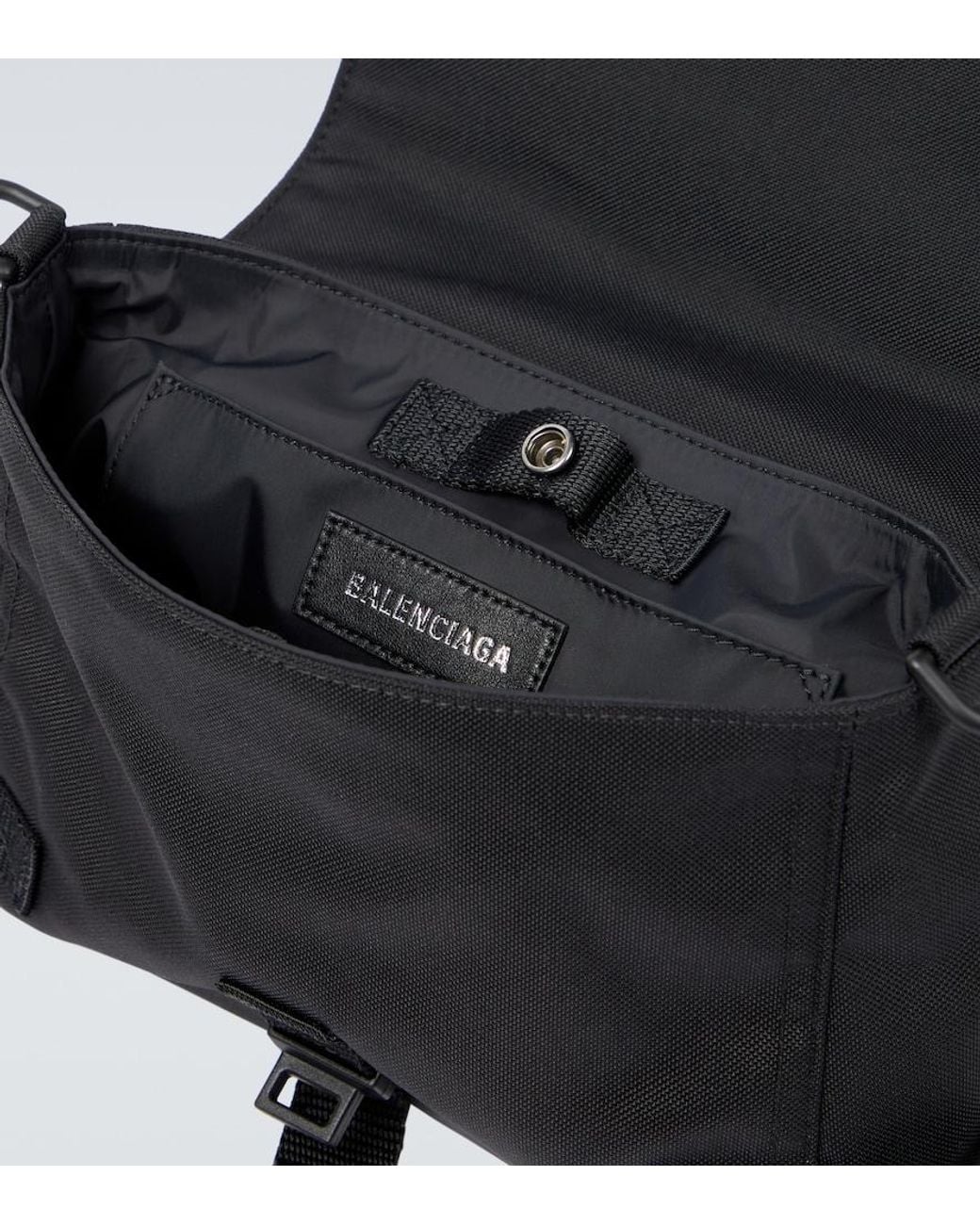 Balenciaga Black Messenger Bag for men