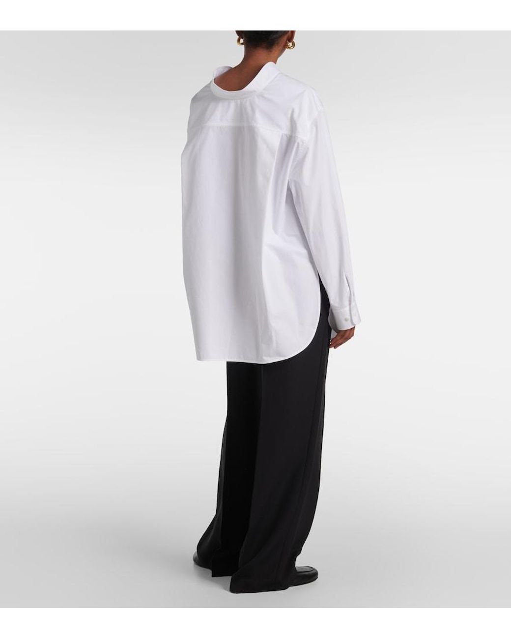 FFORME White Chris Couture Cotton Shirt