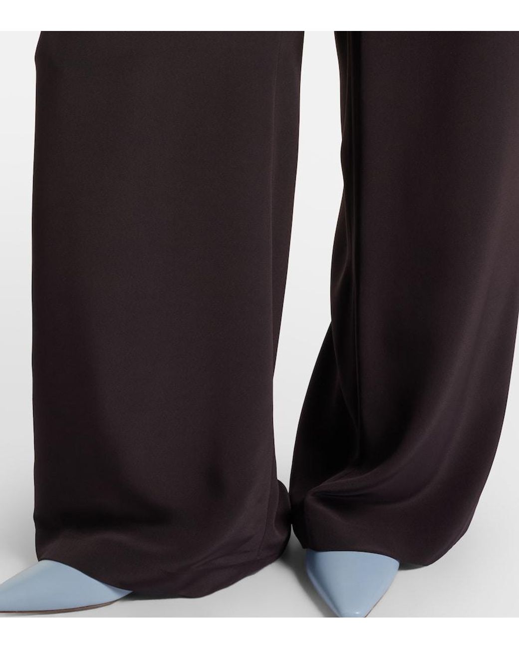 Joseph Black Nour Wide-Leg Pants