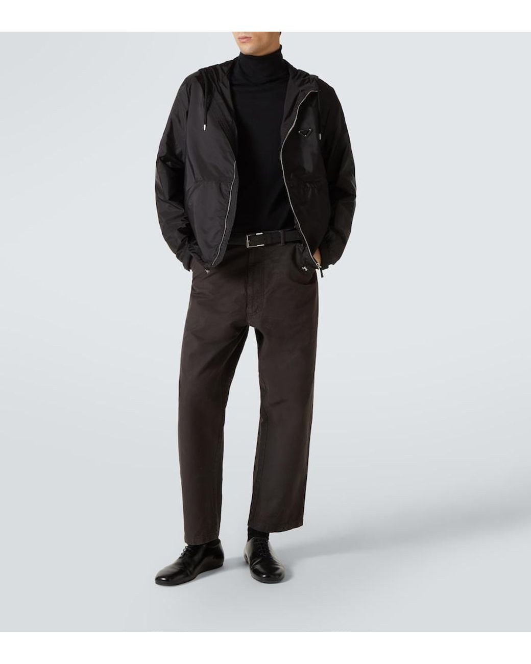 Prada Black Re-Nylon Jacket for men