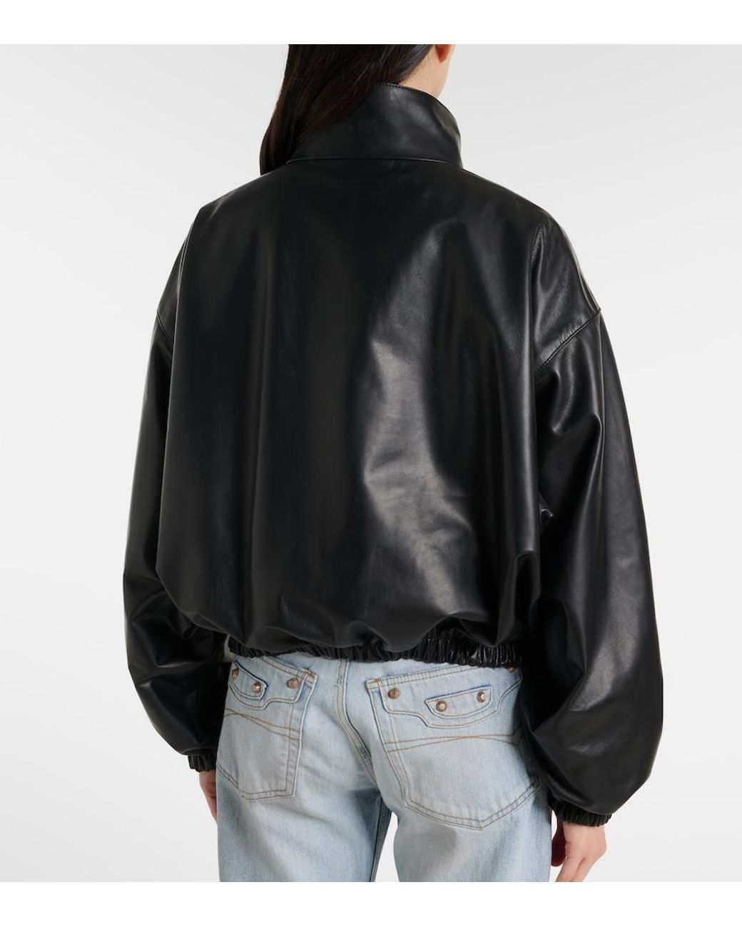 Balenciaga Black Reversible Leather Jacket