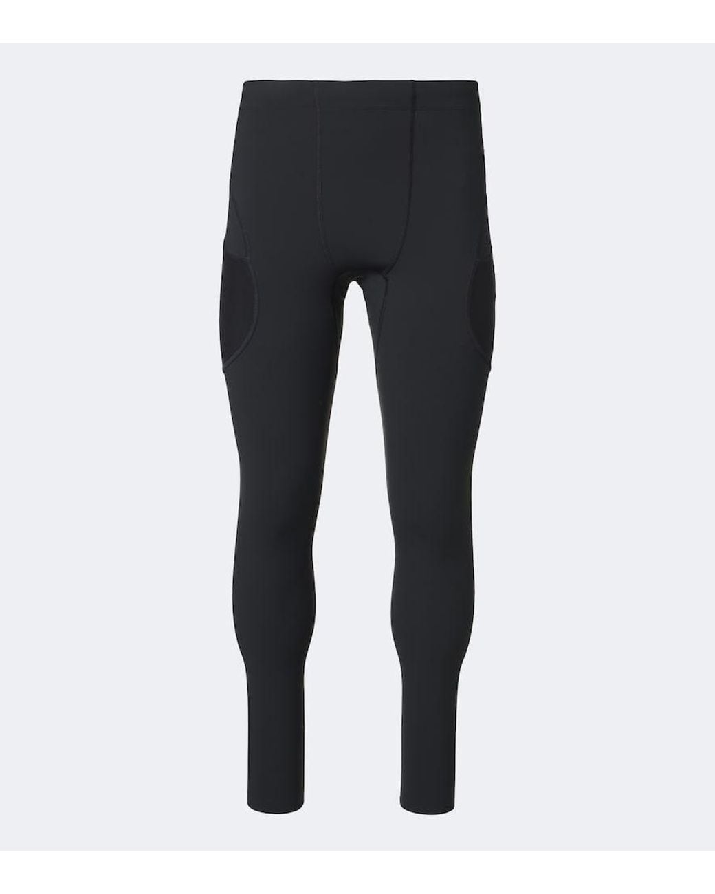 Satisfy Black Techsilk Evo Running Tights for men