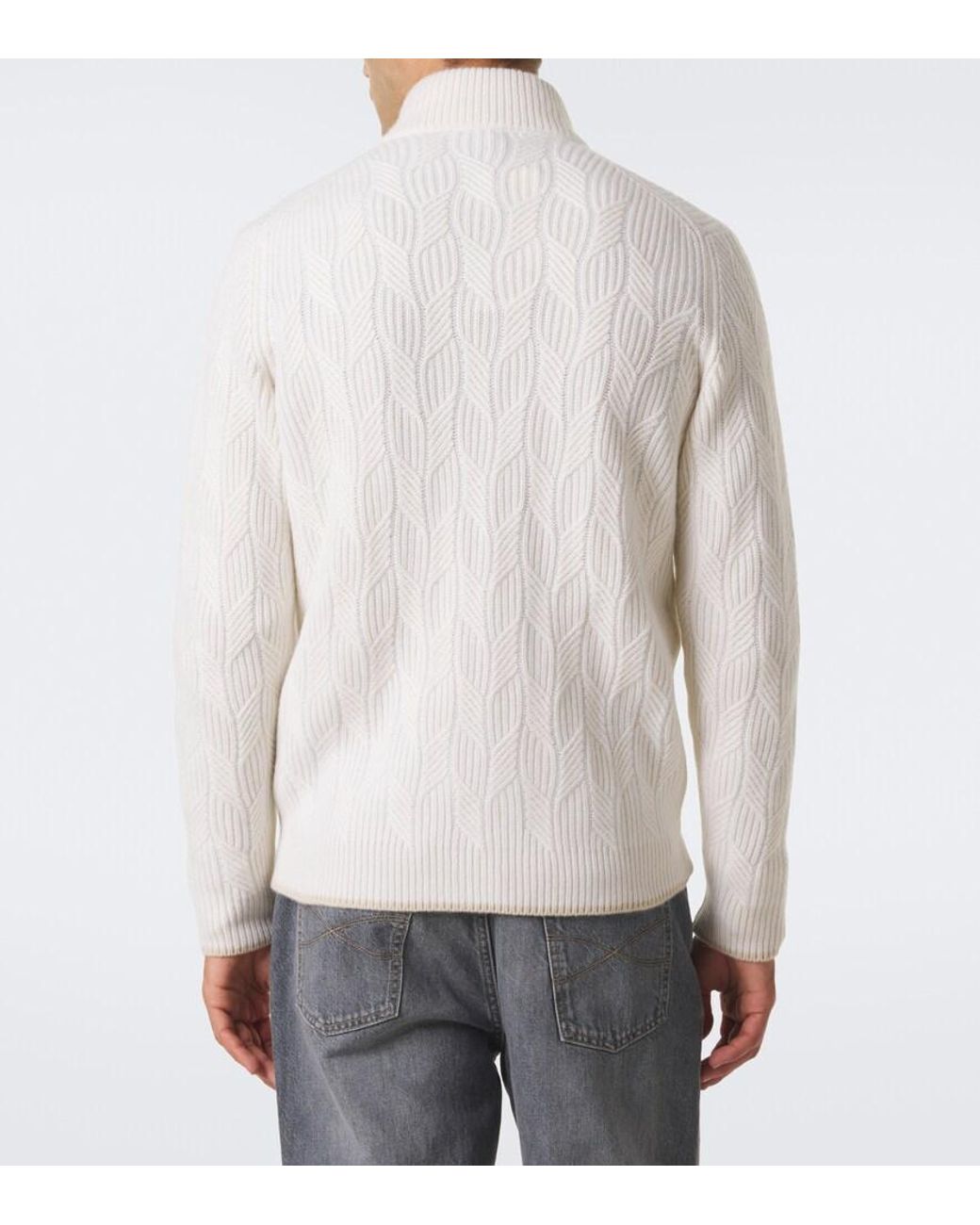 Pullover di Fedeli in White da Uomo
